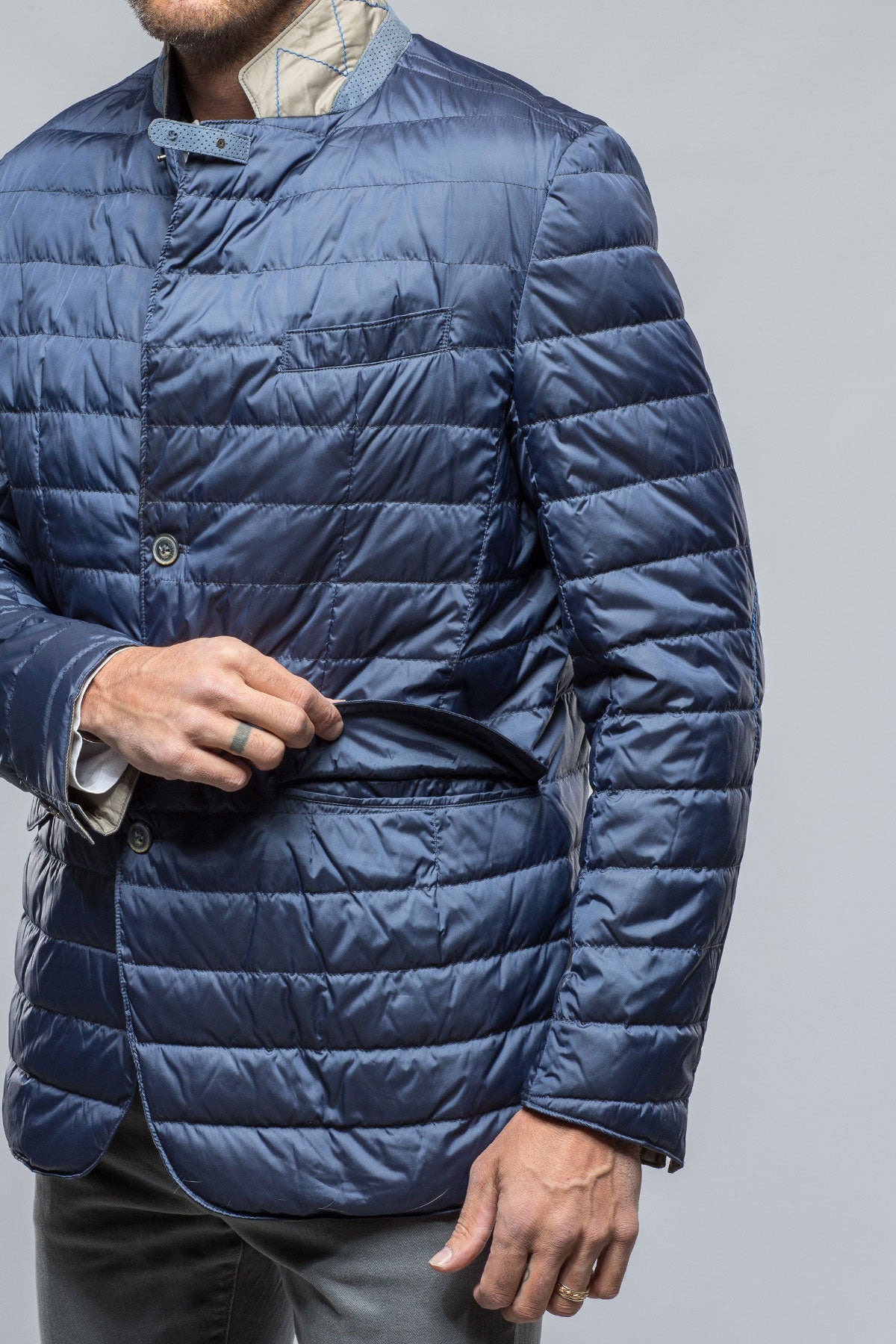 Ryder Jacket In Blue