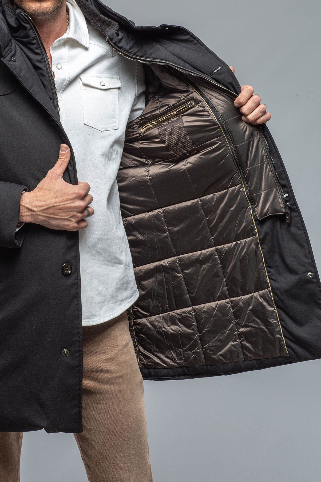 Fairmont Performance Coat In Black