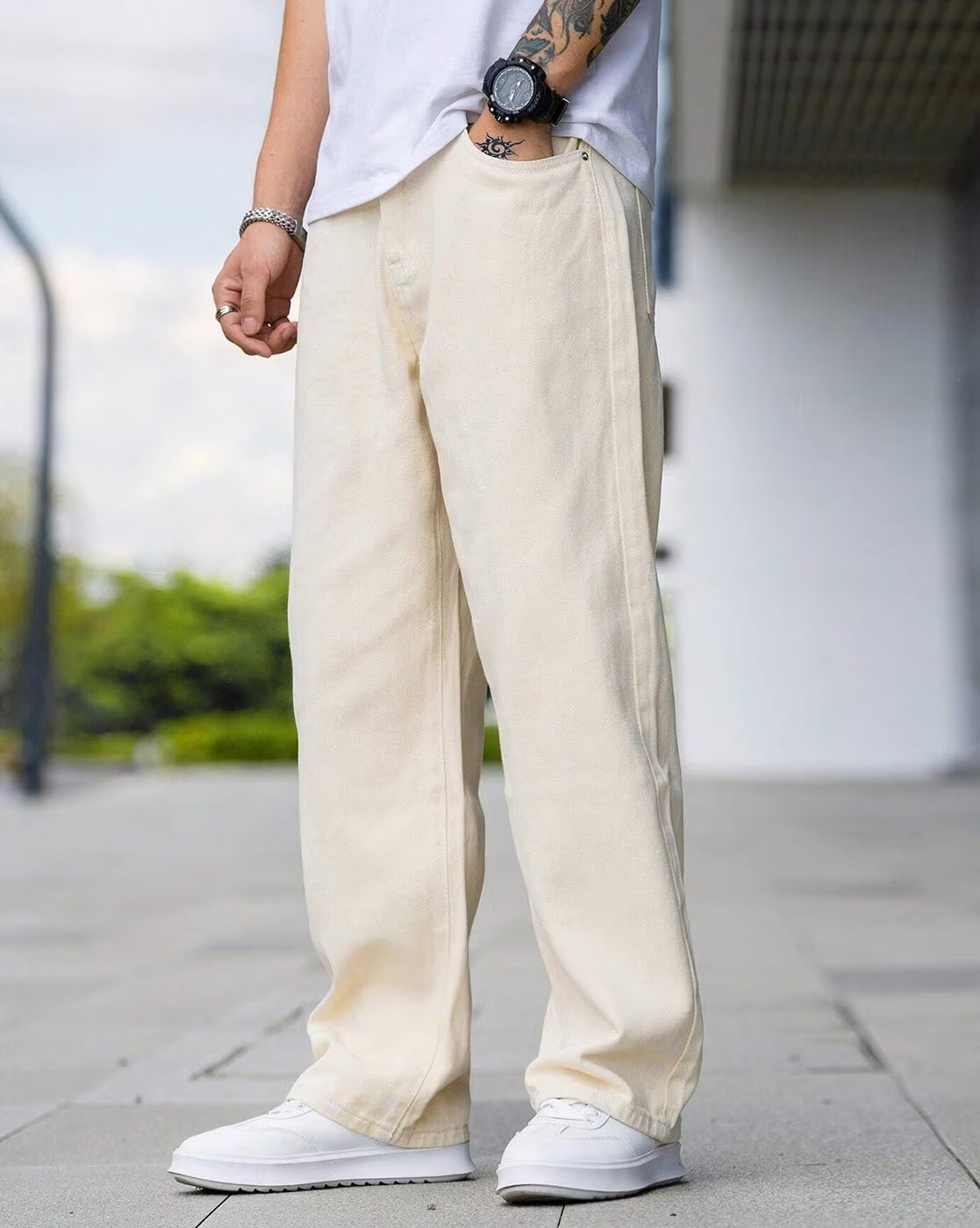 Men’s Mid-Rise Relaxed Fit Jeans 👖