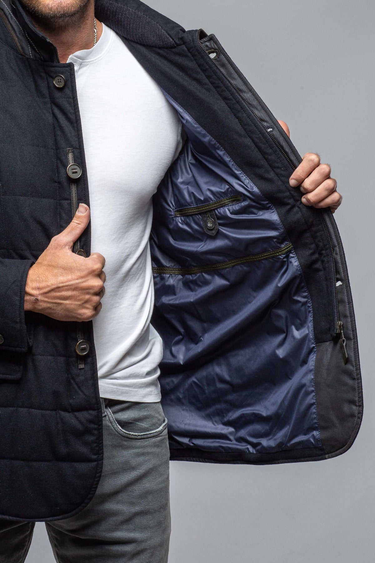 Owen Plaid Car Coat