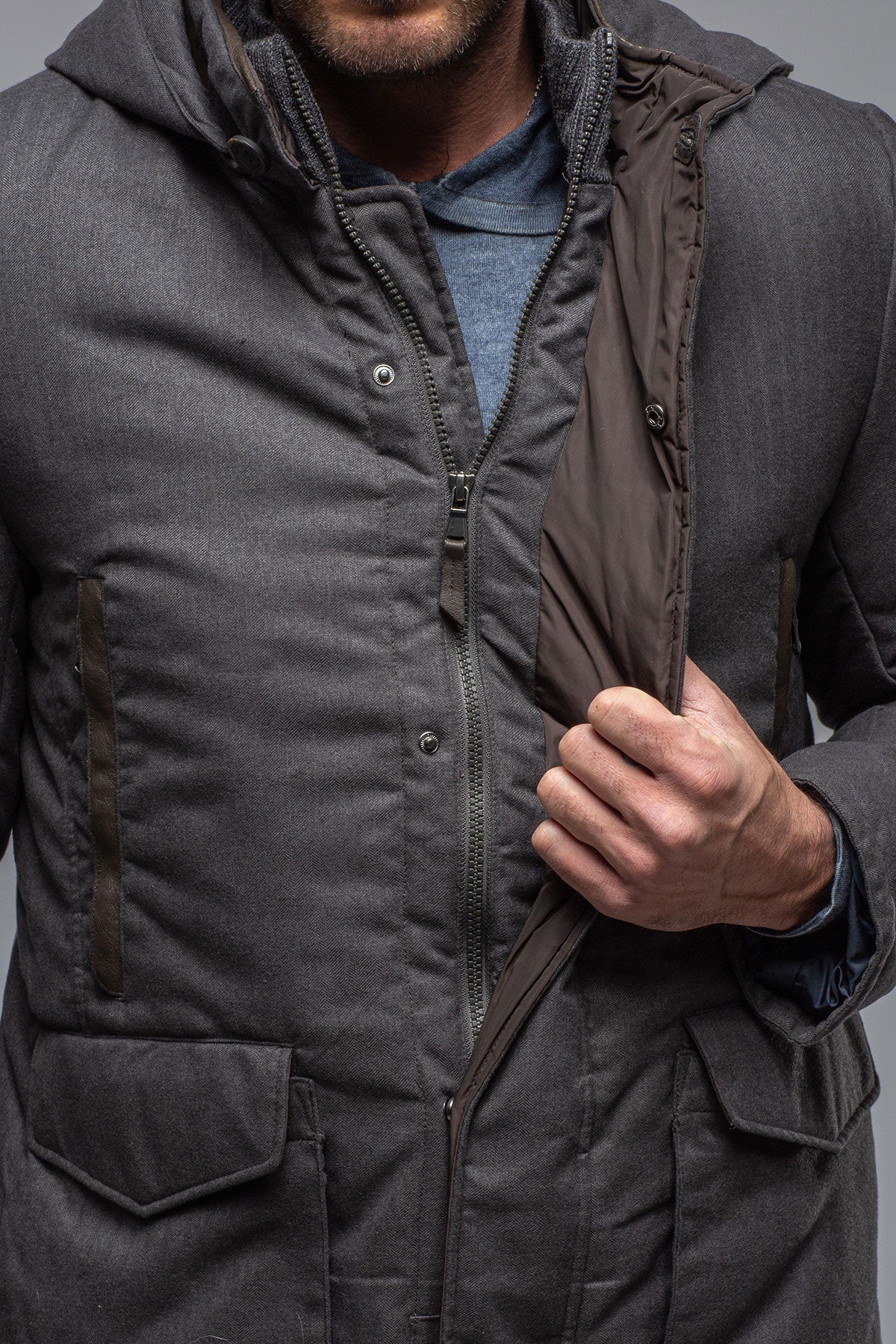 Kipling Hooded Overcoat