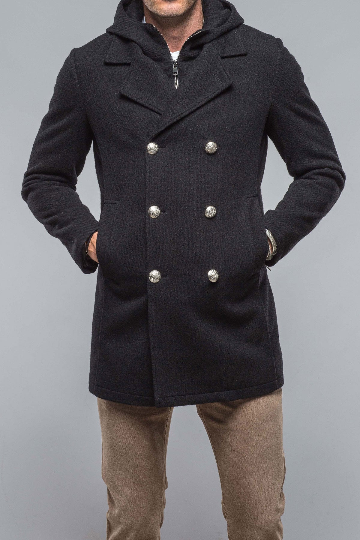 St. Lucca DB Jacket In Black
