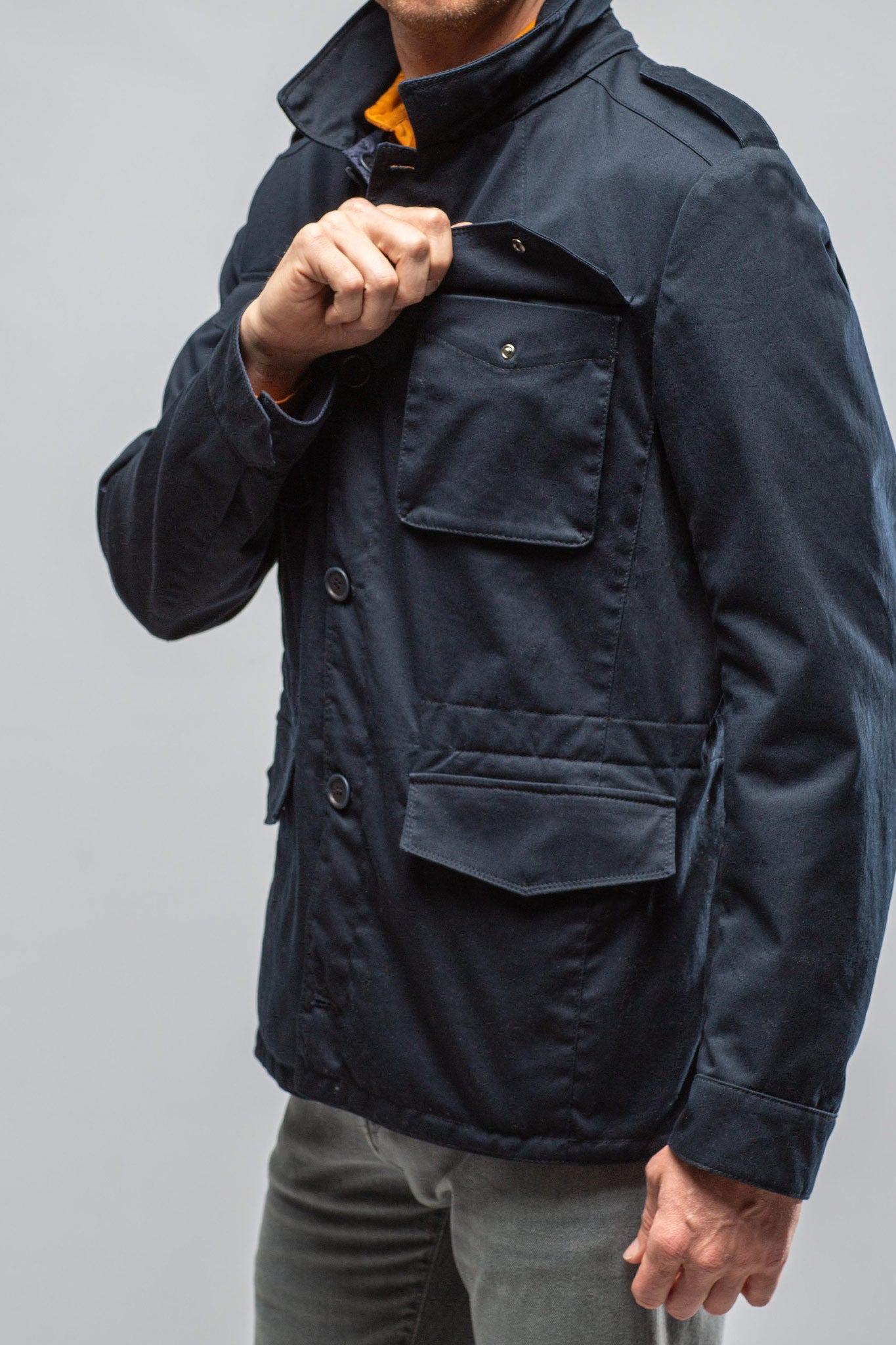 Sullivan Reversible Jacket In Navy