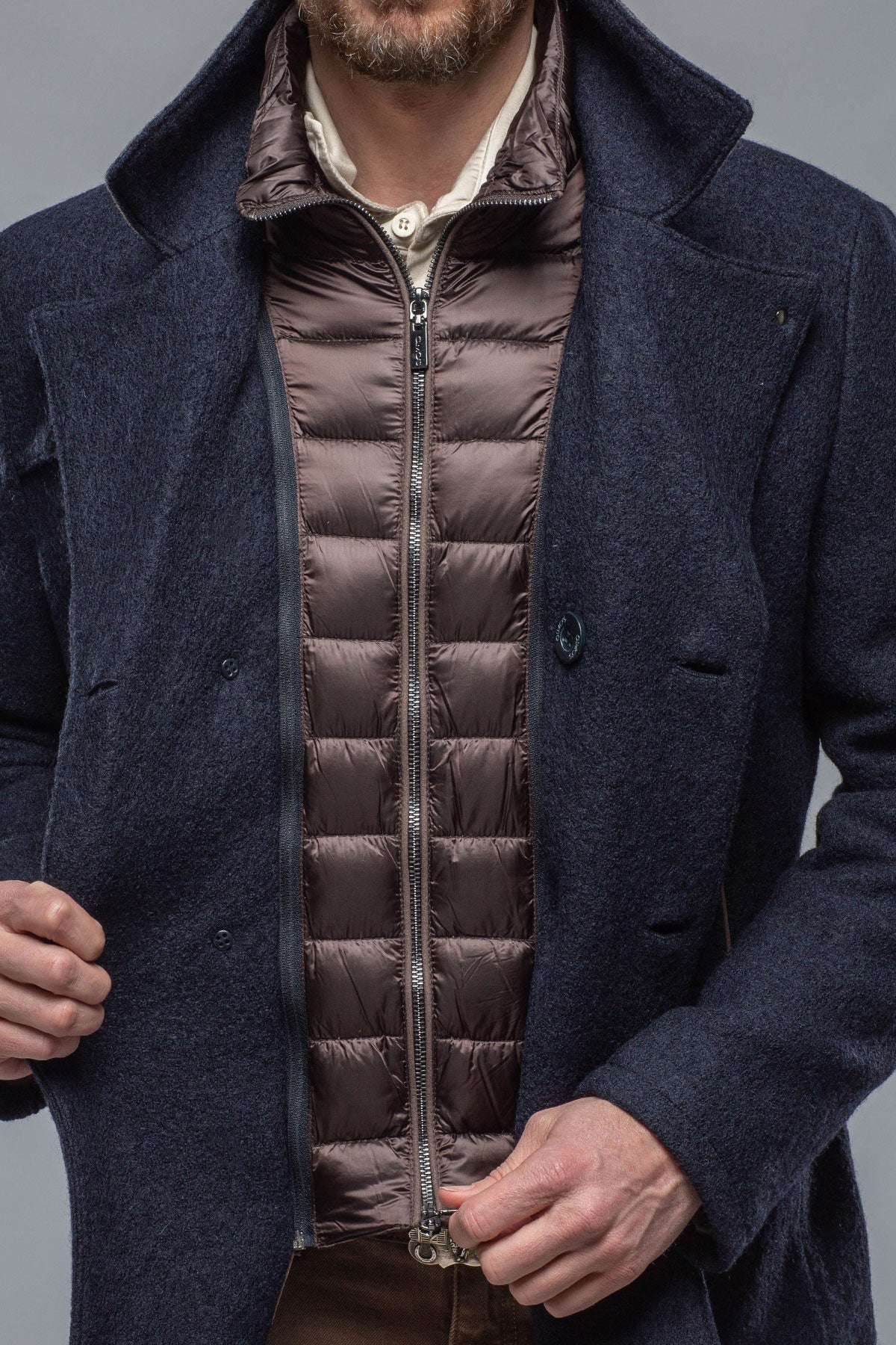 Elmira Double Breasted Down Coat