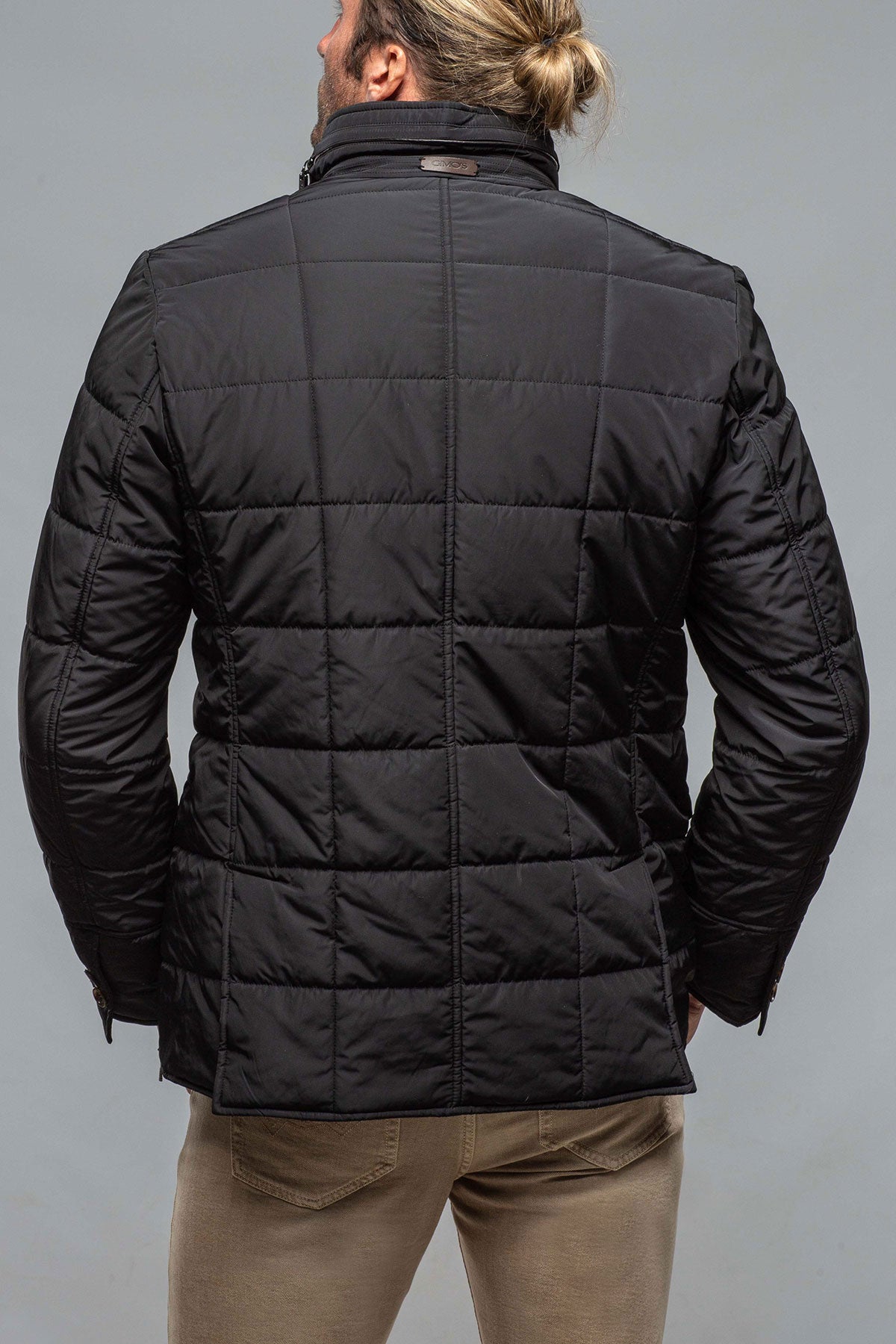 Easton Quilted Jacket In Black