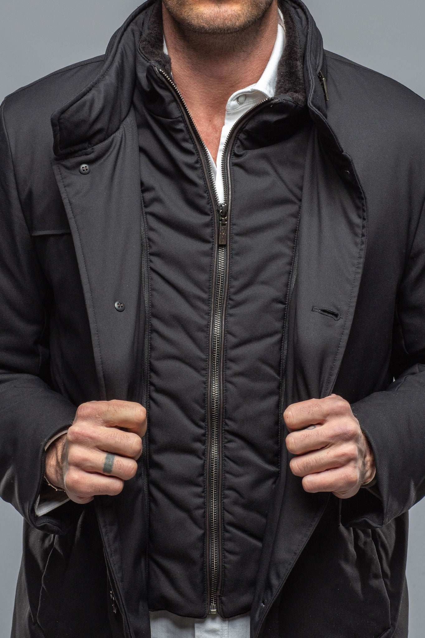 Fairmont Performance Coat In Black
