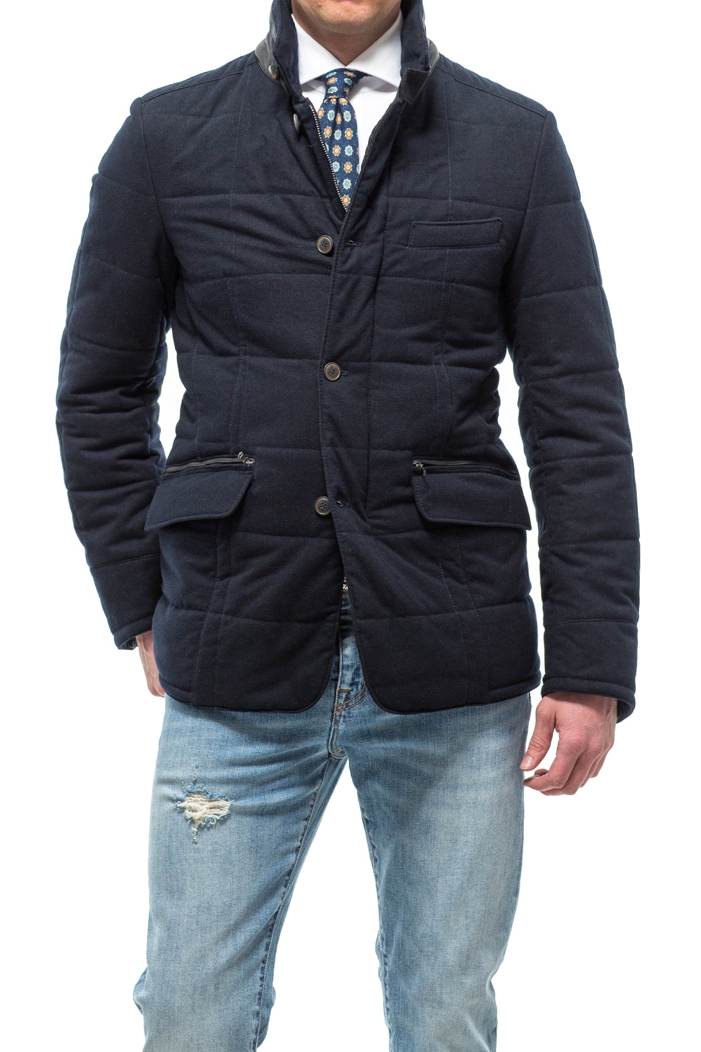 Dawson Quilted Campus Jacket