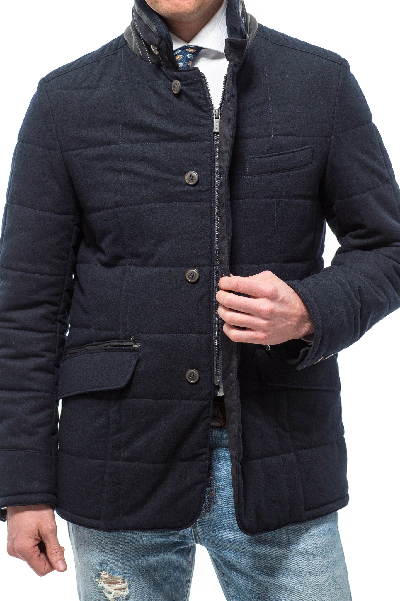Dawson Quilted Campus Jacket