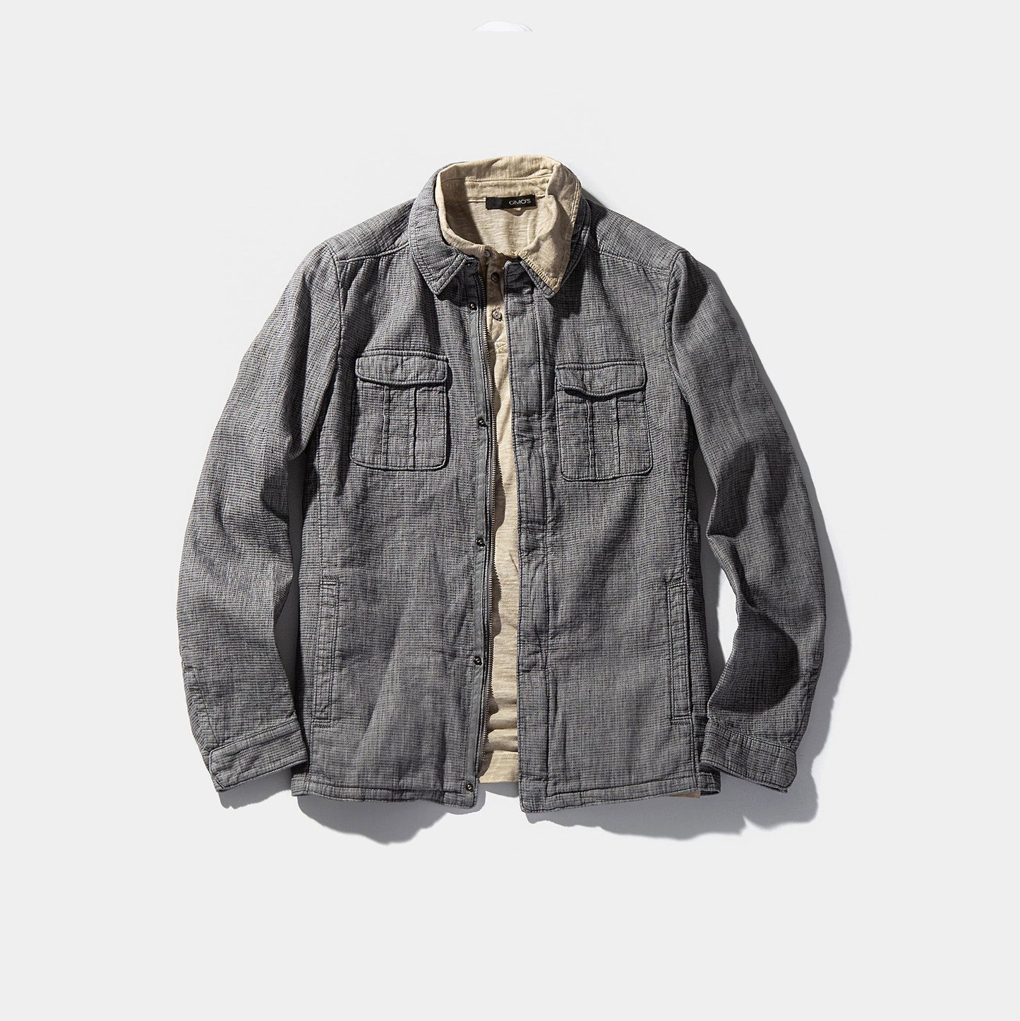 Davos Cotton/Linen Shirt Jacket