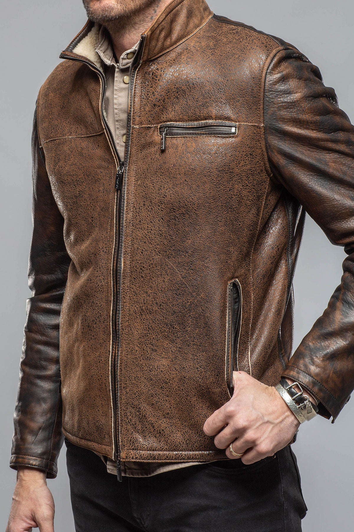 Landon Rust Overdye Shearling