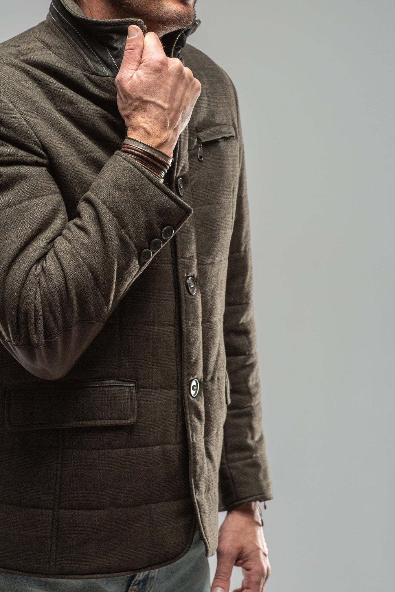 Owen Plaid Car Coat