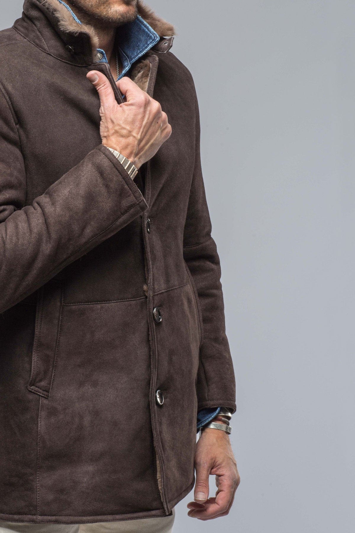 Piney Shearling In Espresso
