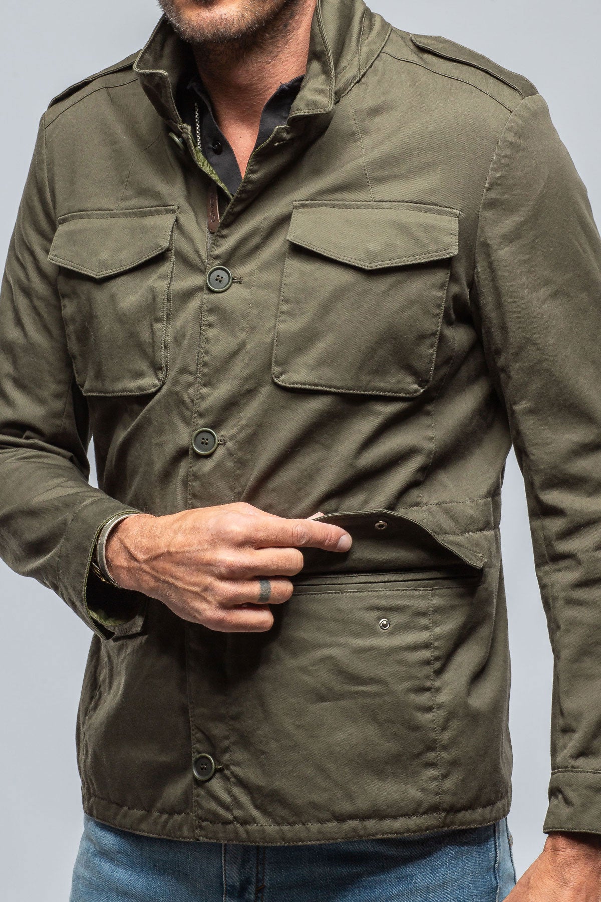 Sullivan Reversible Jacket In Army