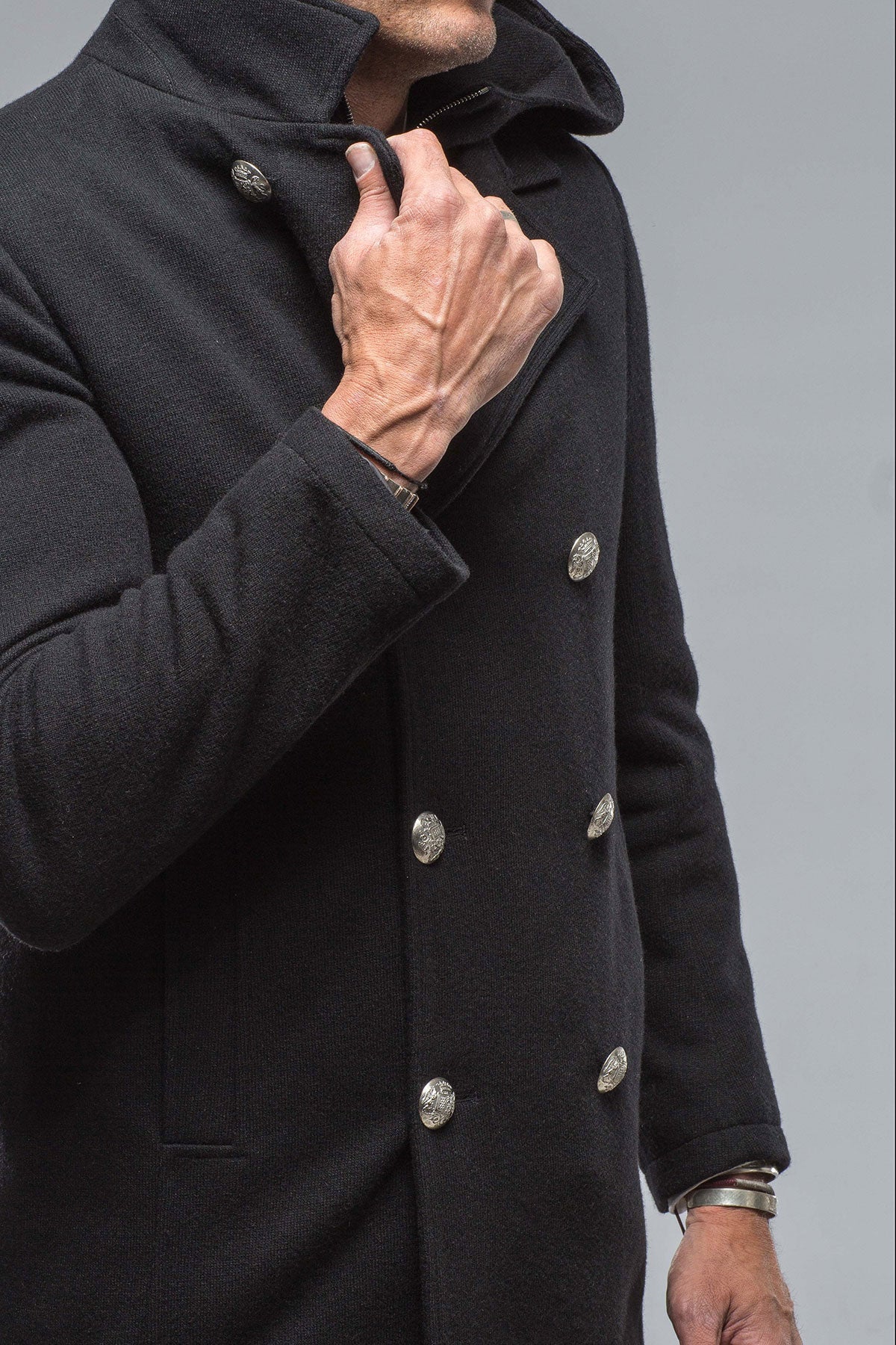 St. Lucca DB Jacket In Black