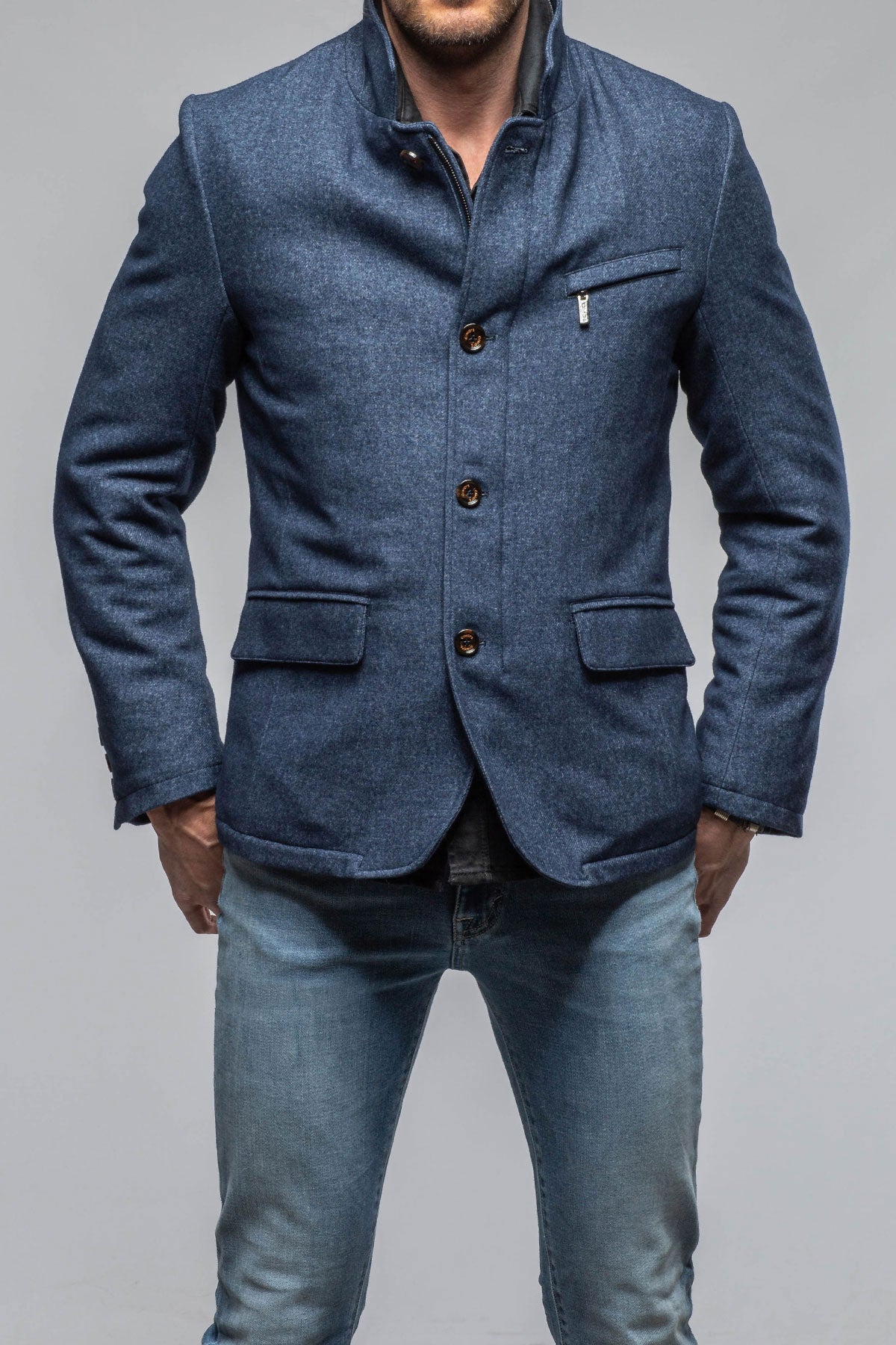 St. Andrews Wool Knit Jacket