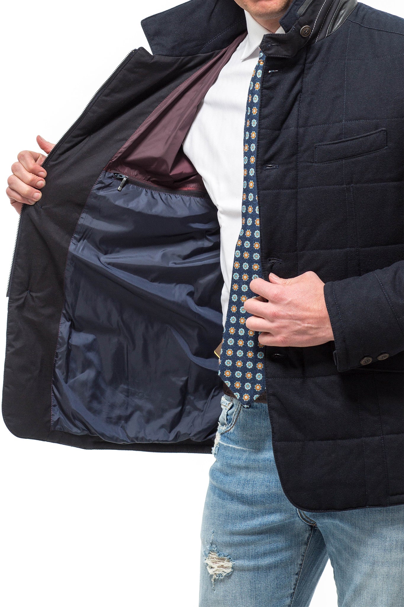 Dawson Quilted Campus Jacket