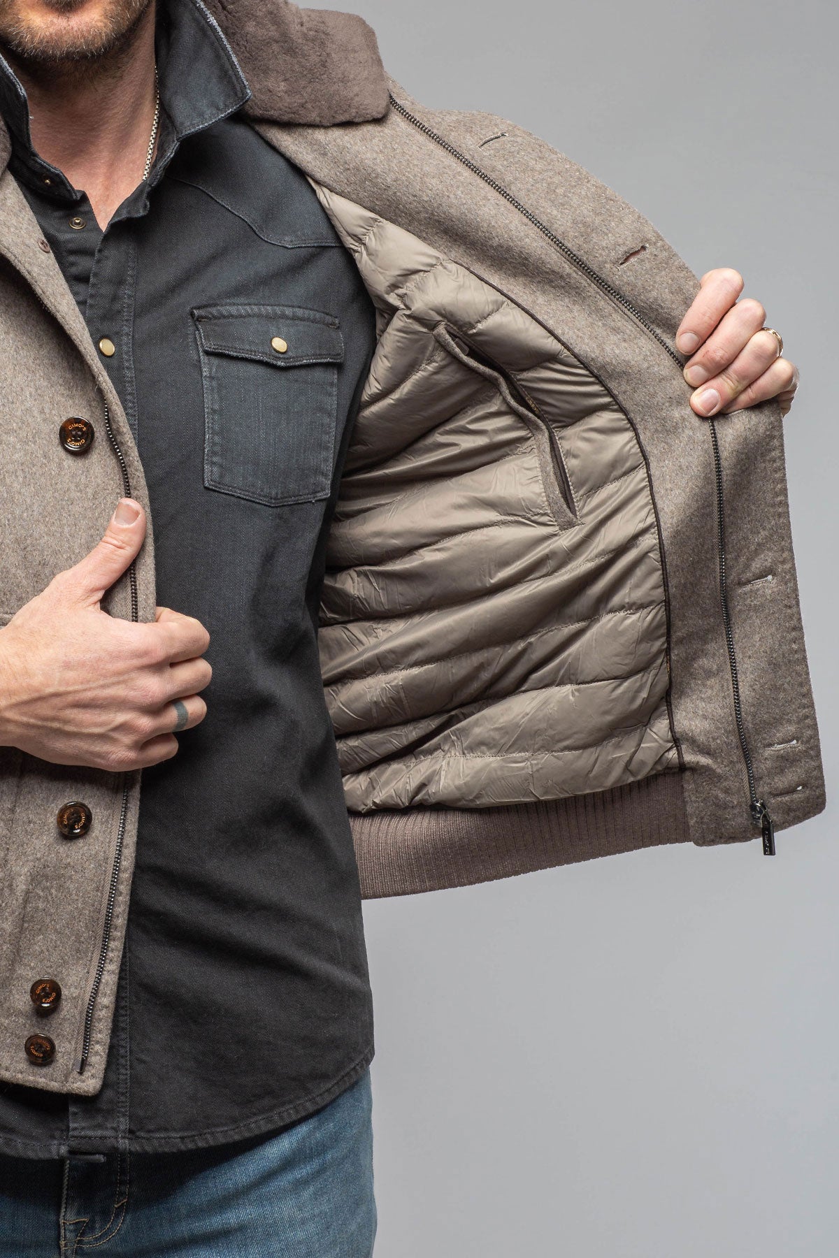 Brunswick Wool Bomber Jacket