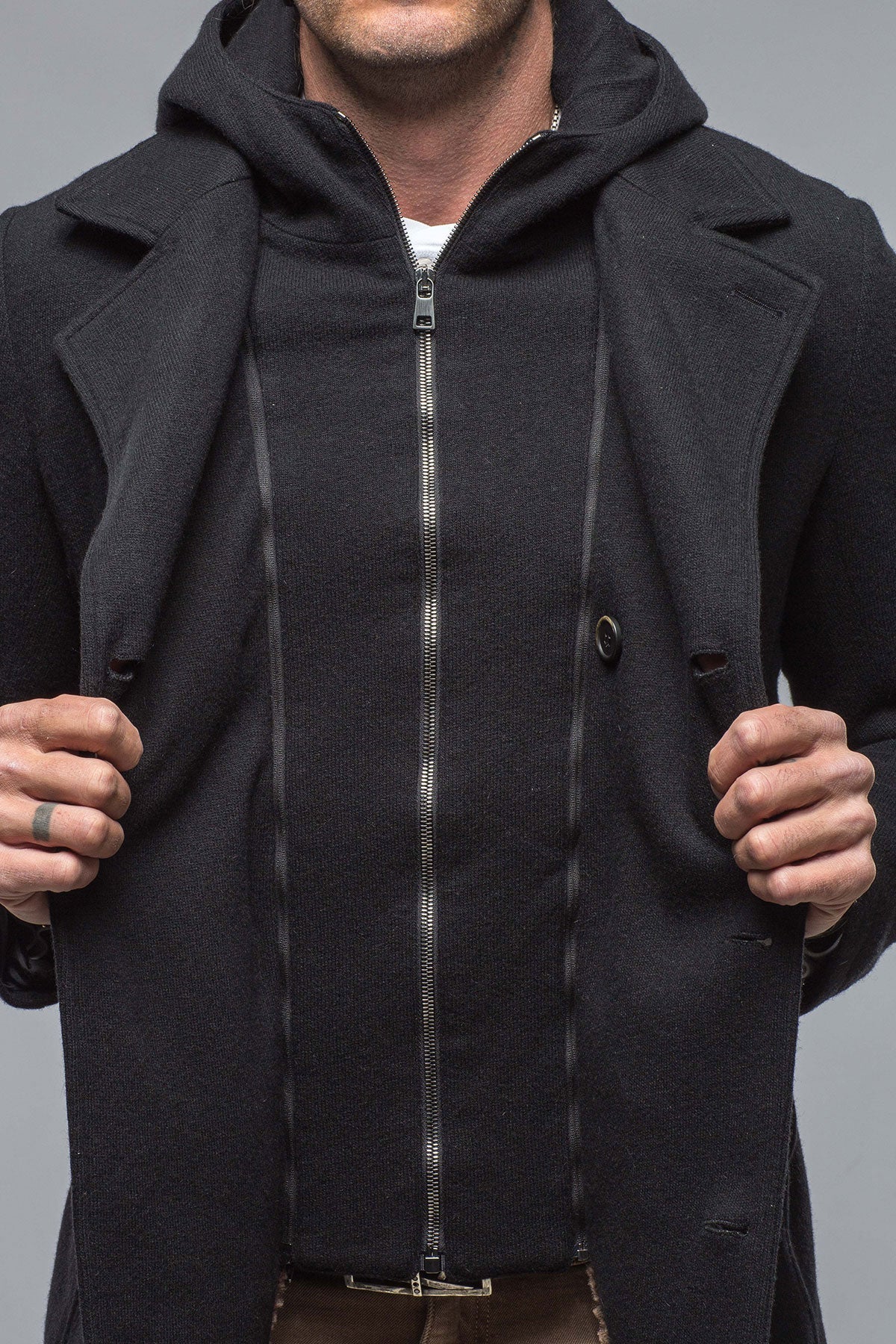 St. Lucca DB Jacket In Black
