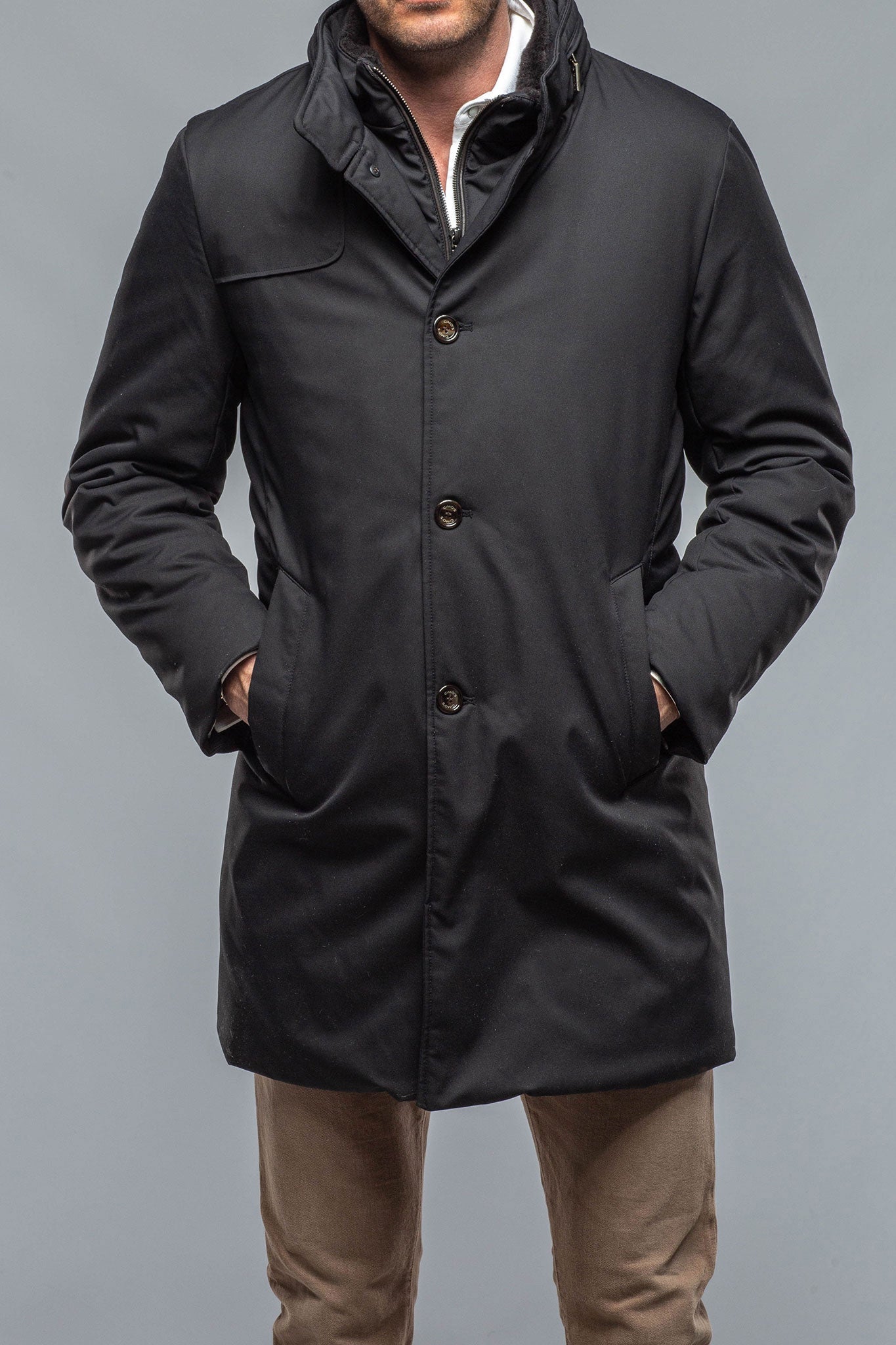 Fairmont Performance Coat In Black