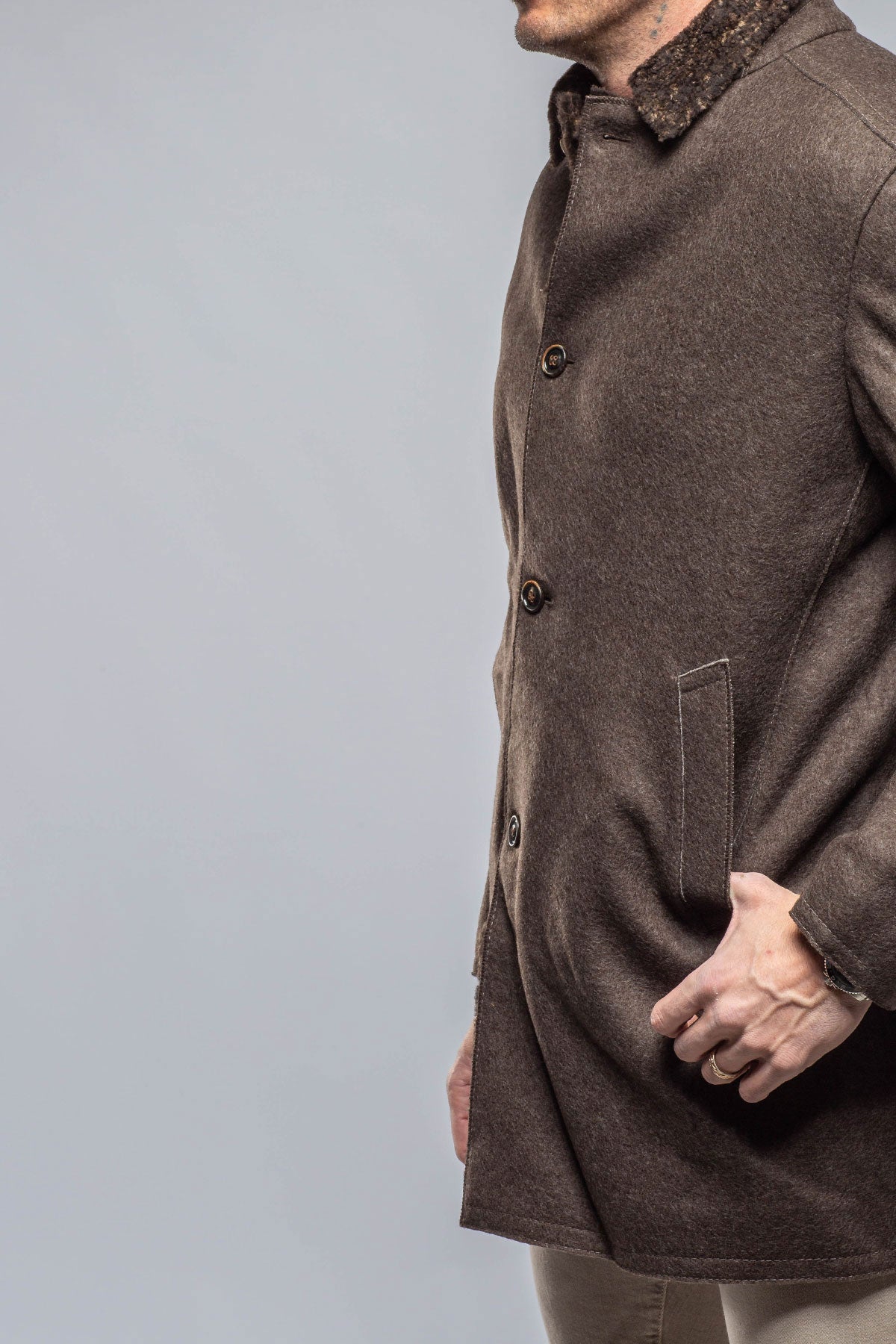 Kemp Wool Shearling Jacket