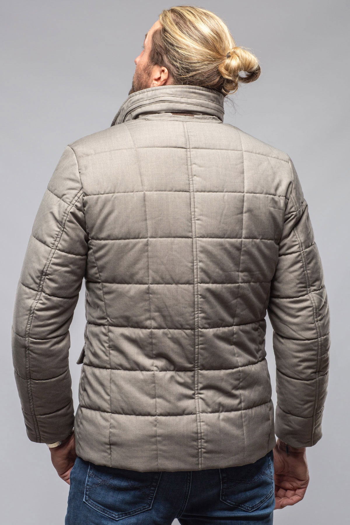 Lexington Quilted Jacket In Stone