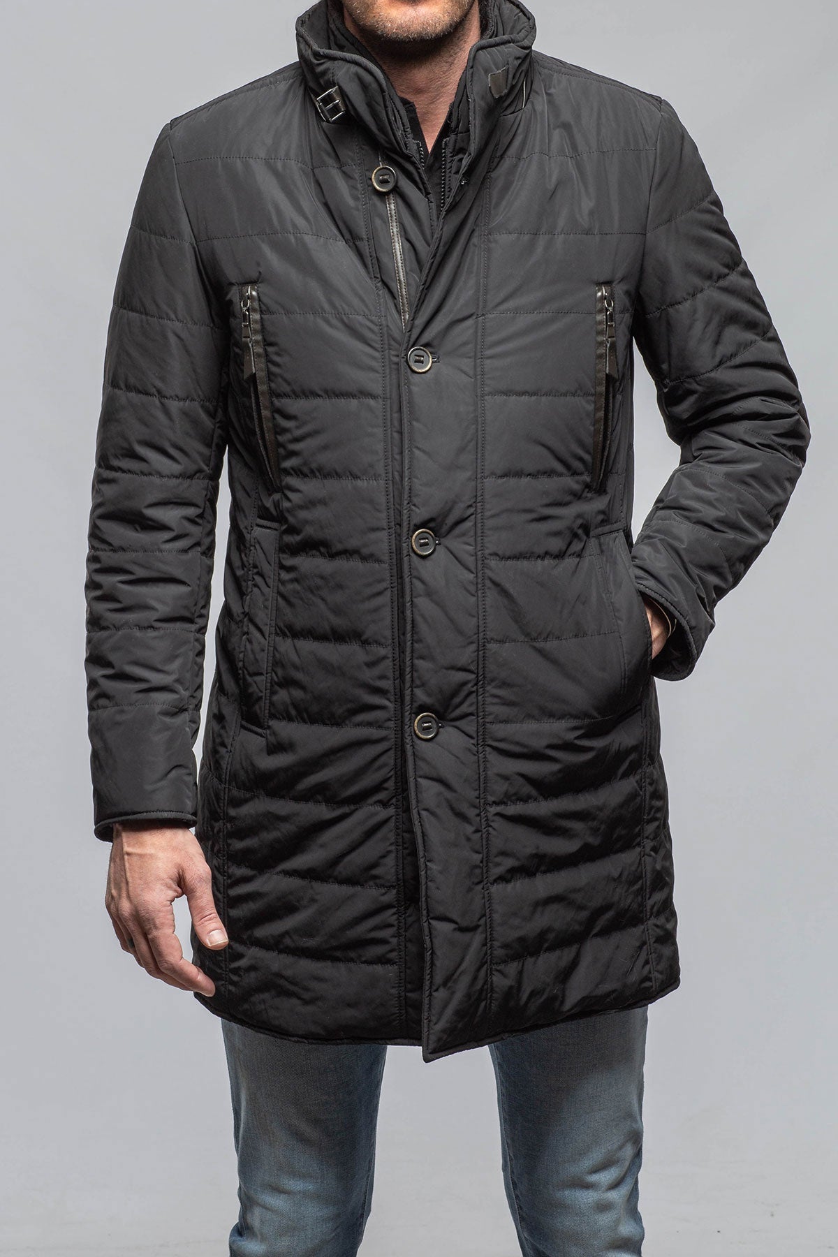 Memphis Overcoat In Black
