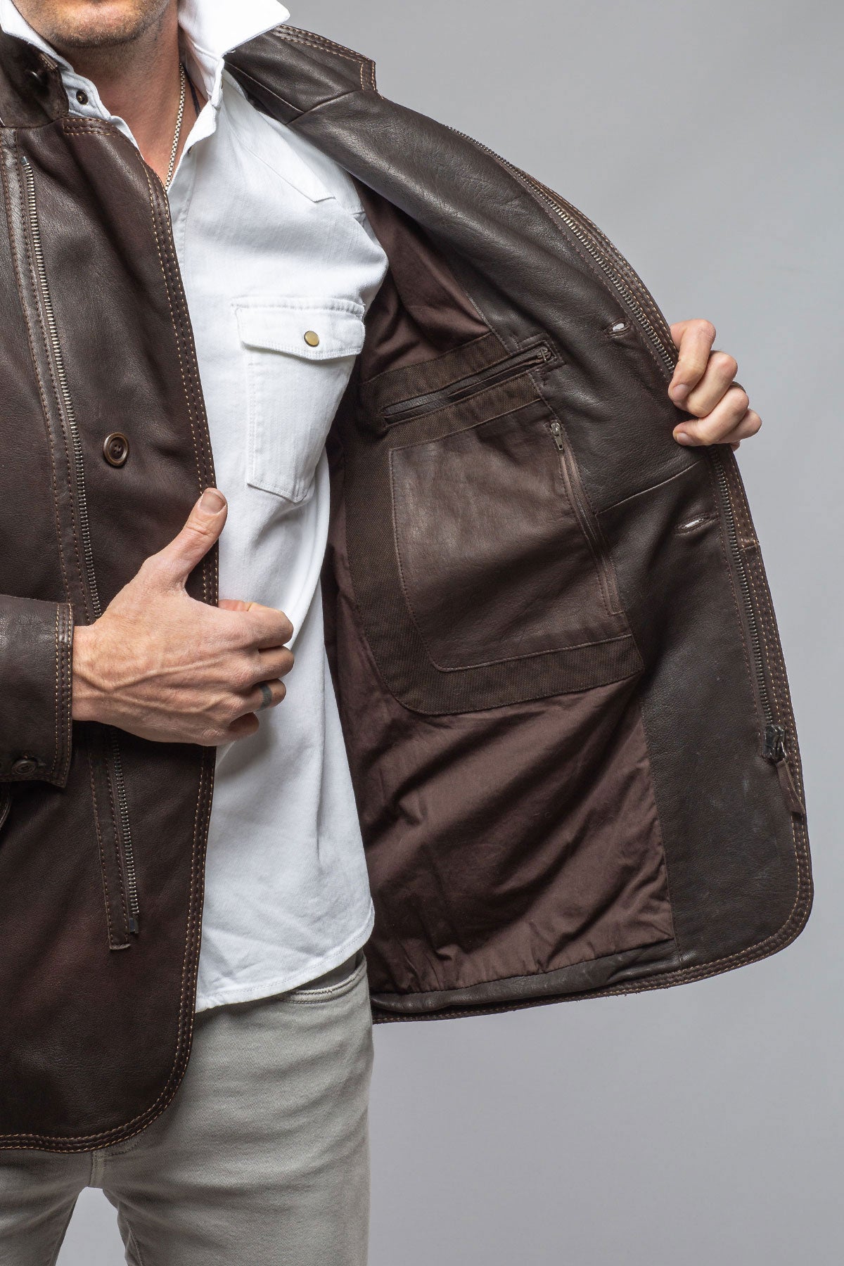 Kelton Nappa Leather Jacket