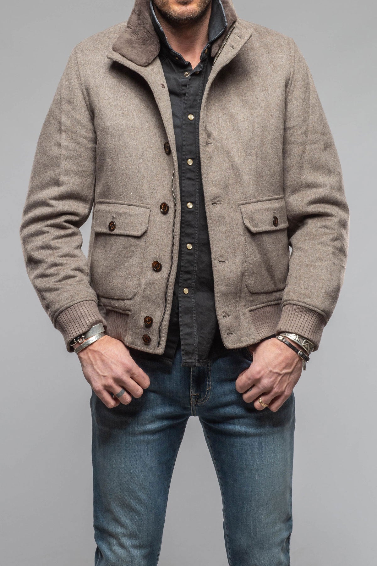 Brunswick Wool Bomber Jacket
