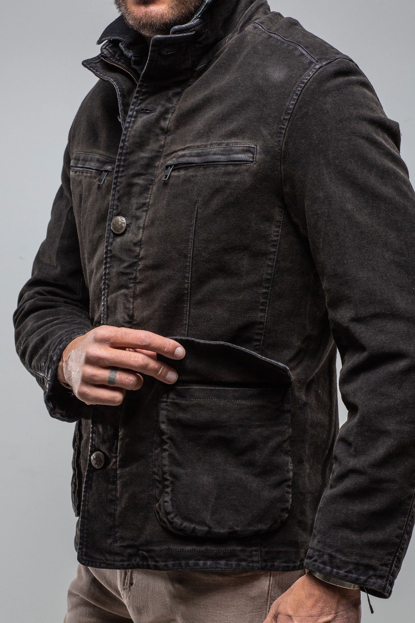 Richard Utility Moleskin Jacket