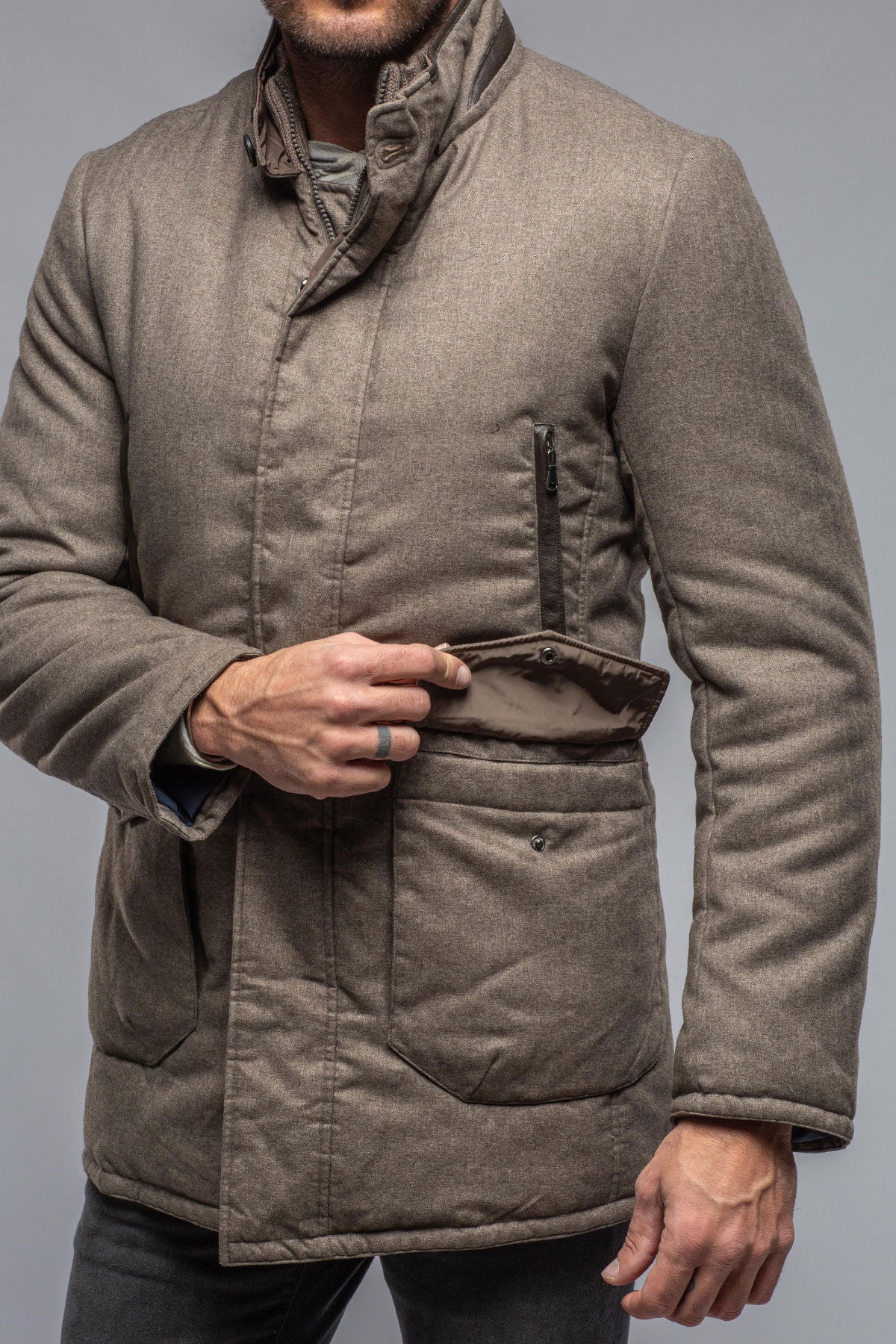 Kipling Coat In Stone