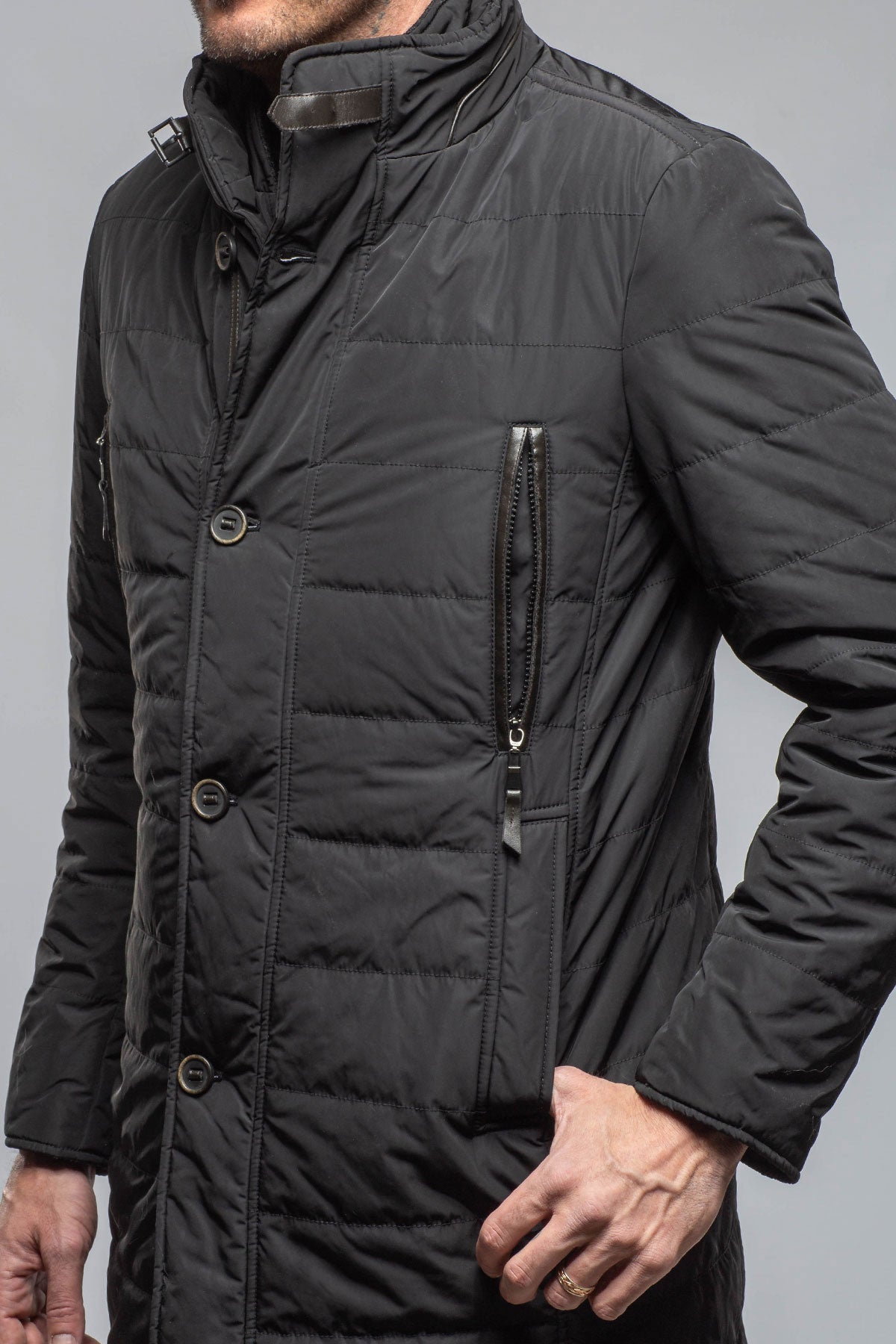 Memphis Overcoat In Black
