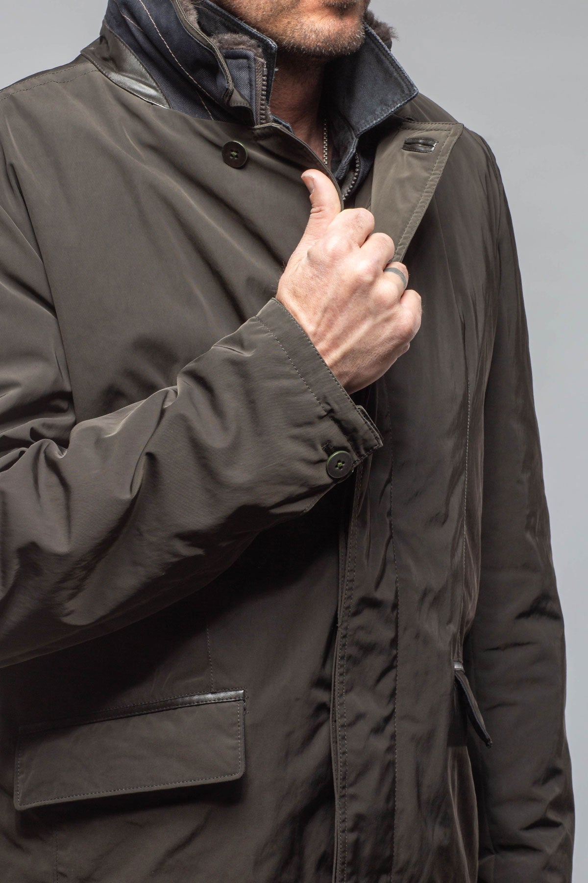Westy Technical Coat In Olive