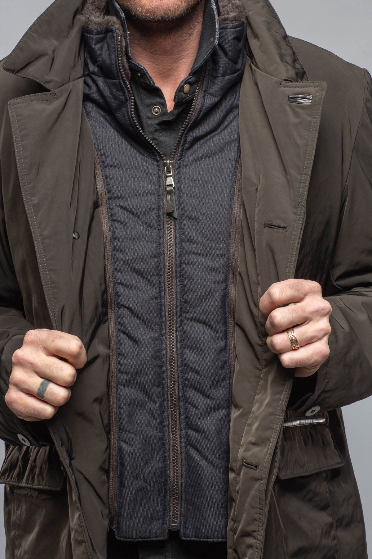 Westy Technical Coat In Olive