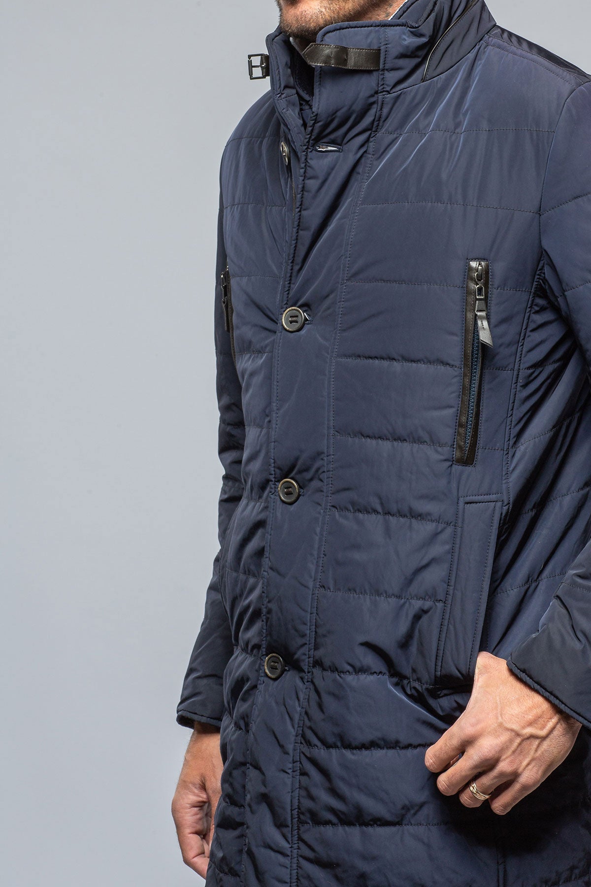 Memphis Overcoat In Navy