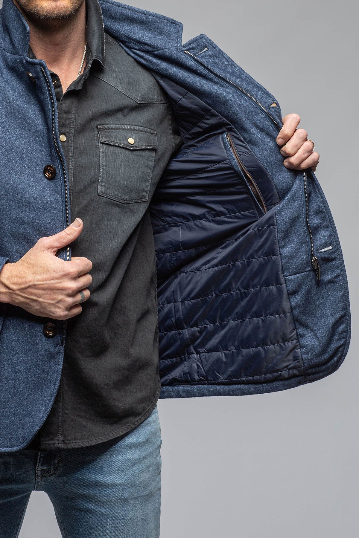 St. Andrews Wool Knit Jacket