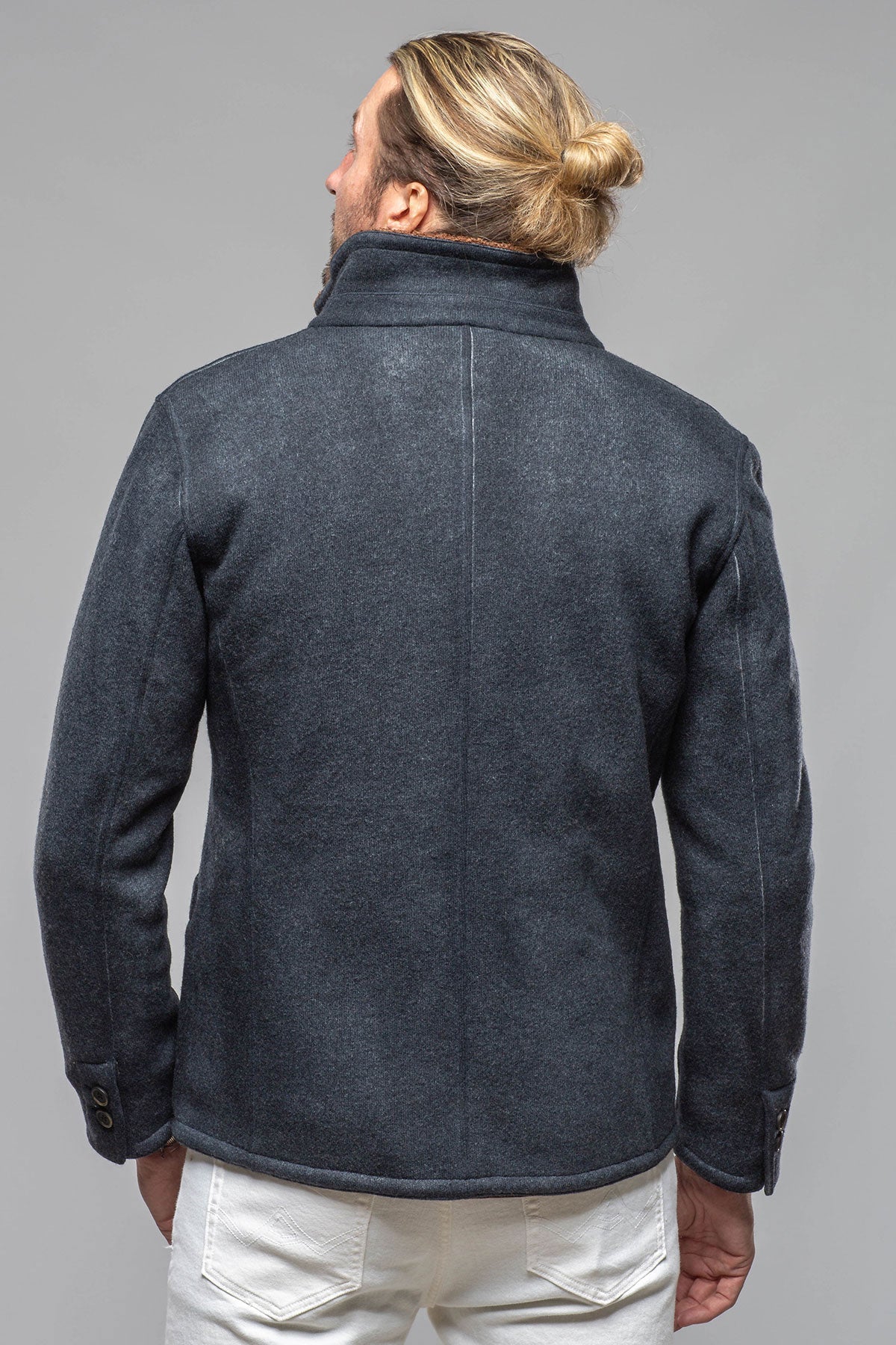 Bale Sherpa Jacket In Navy