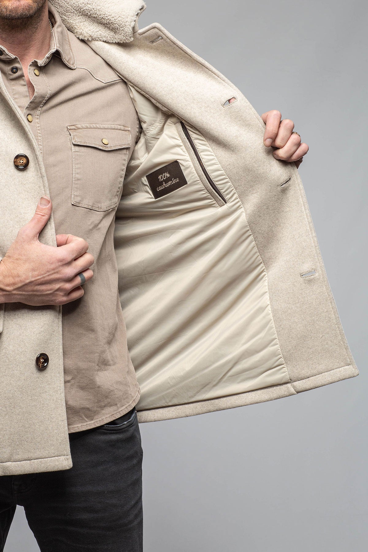 St. John's Cashmere Knit Coat