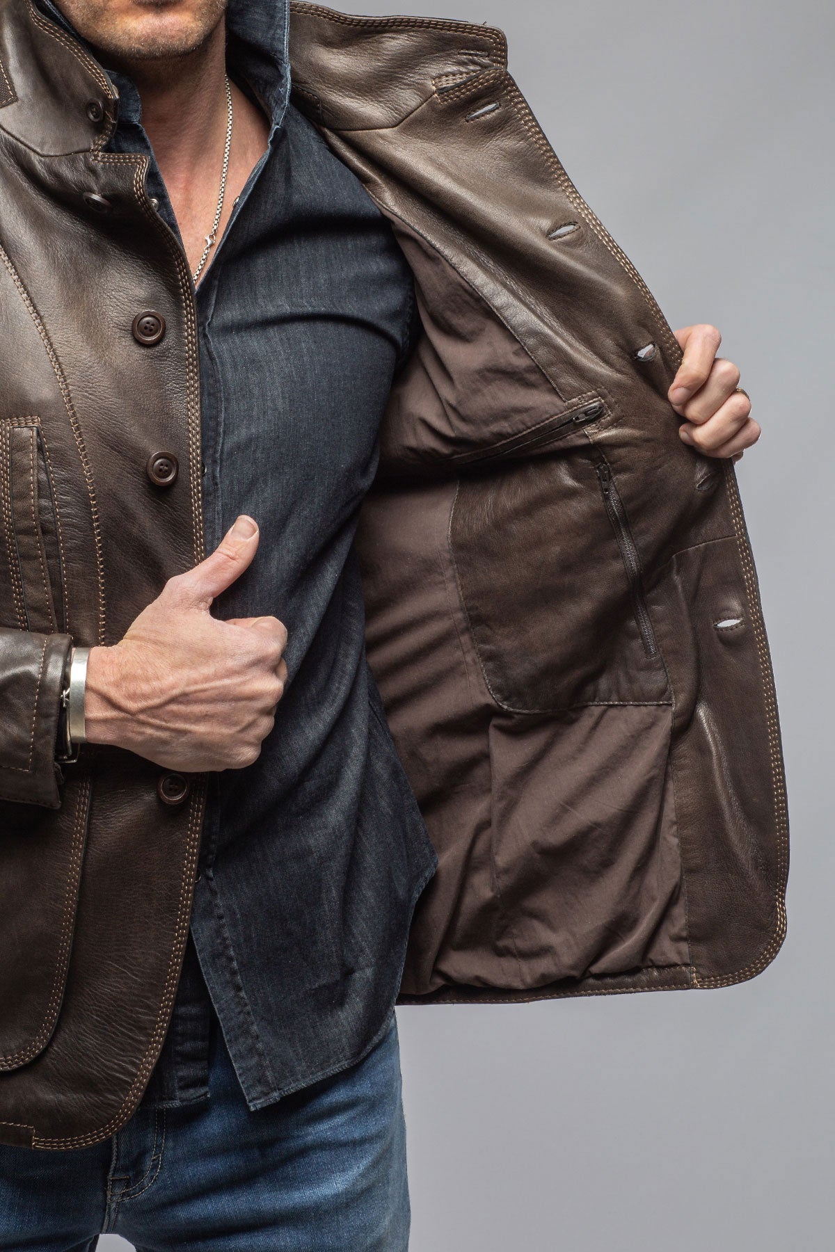 Kelton Nappa Leather Jacket
