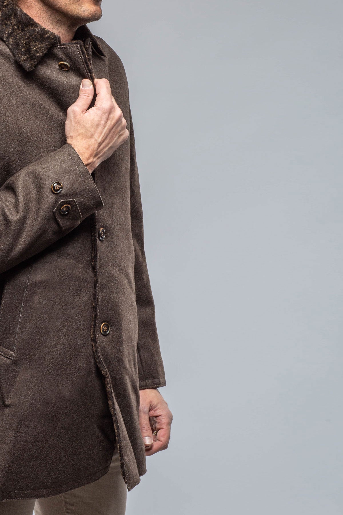 Kemp Wool Shearling Jacket