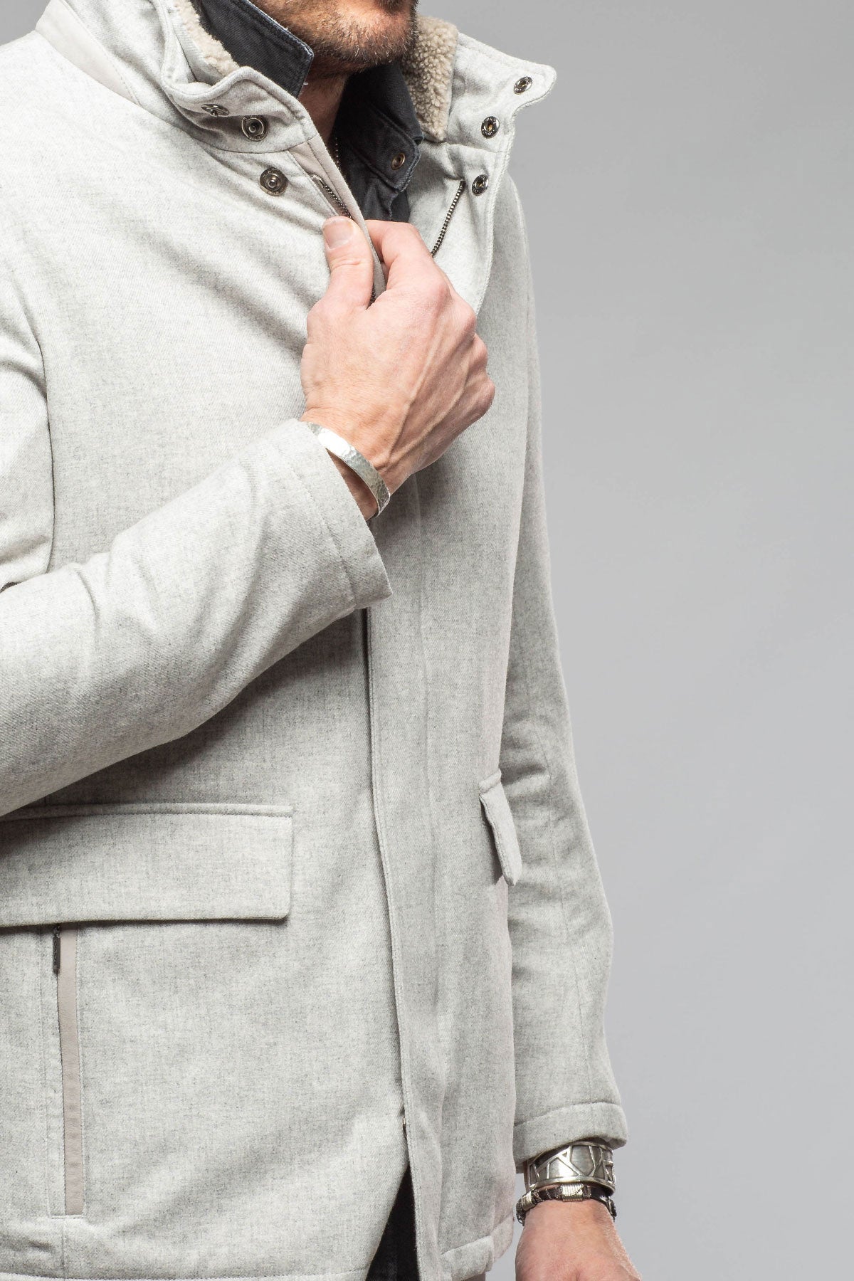 Wilton Cashmere Flannel Jacket