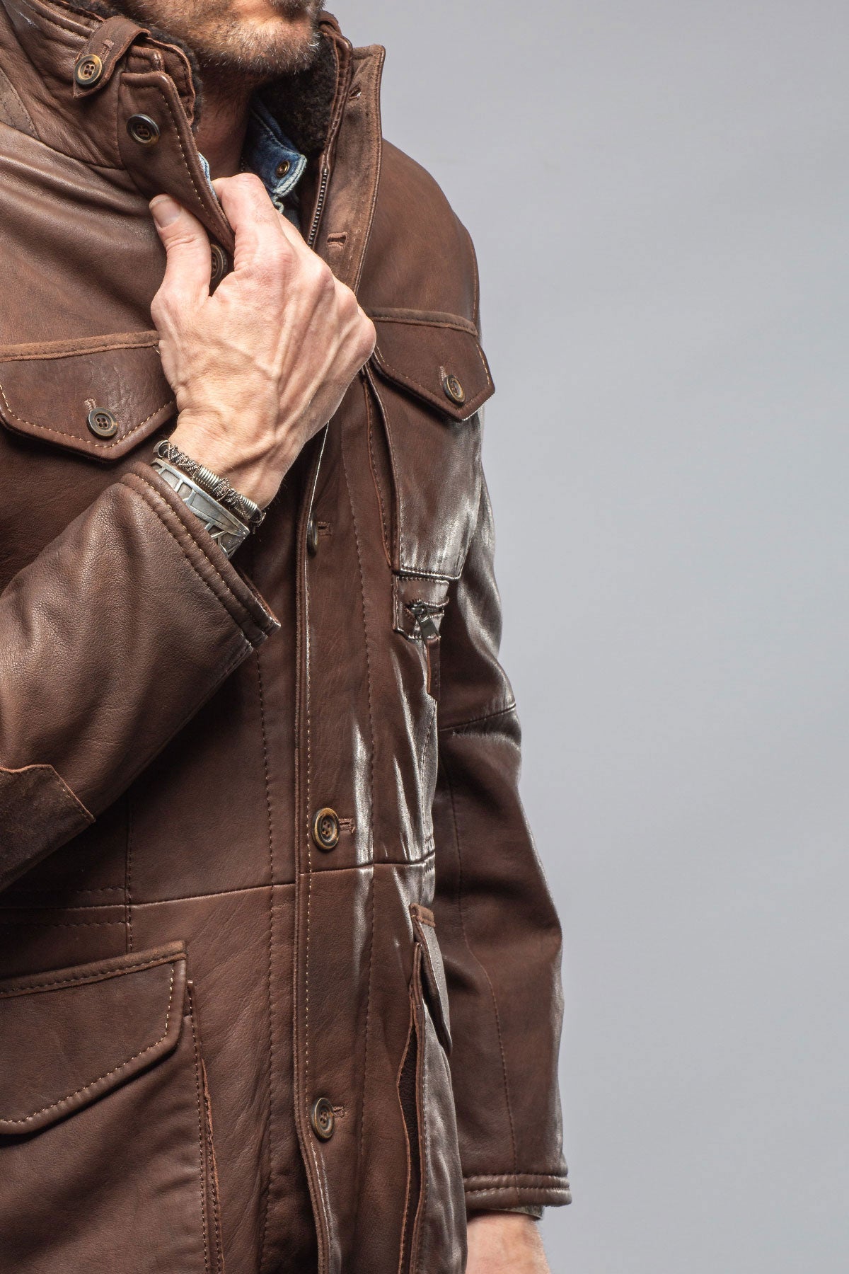 Klein Leather Fieth Jacket