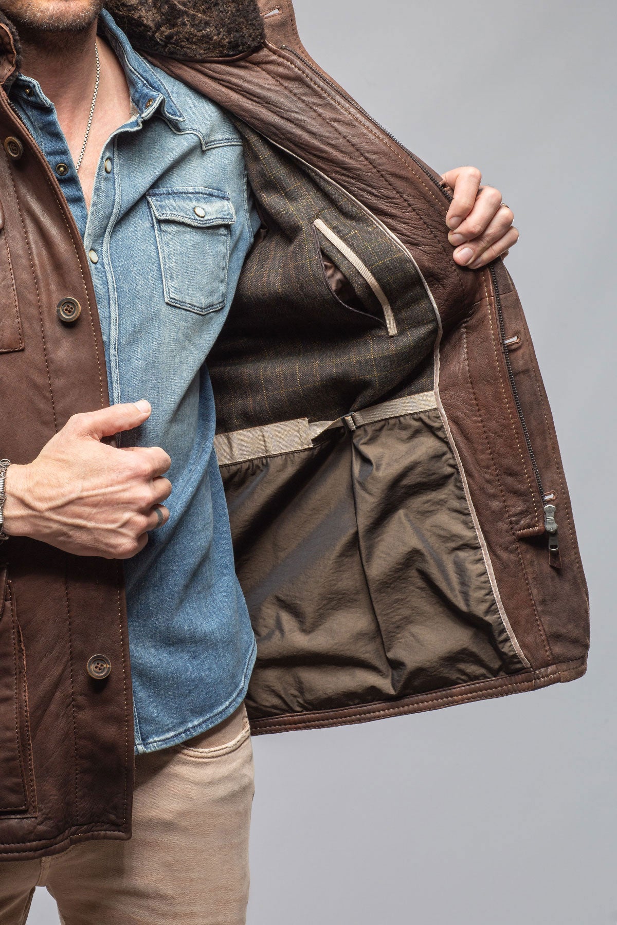 Klein Leather Fieth Jacket