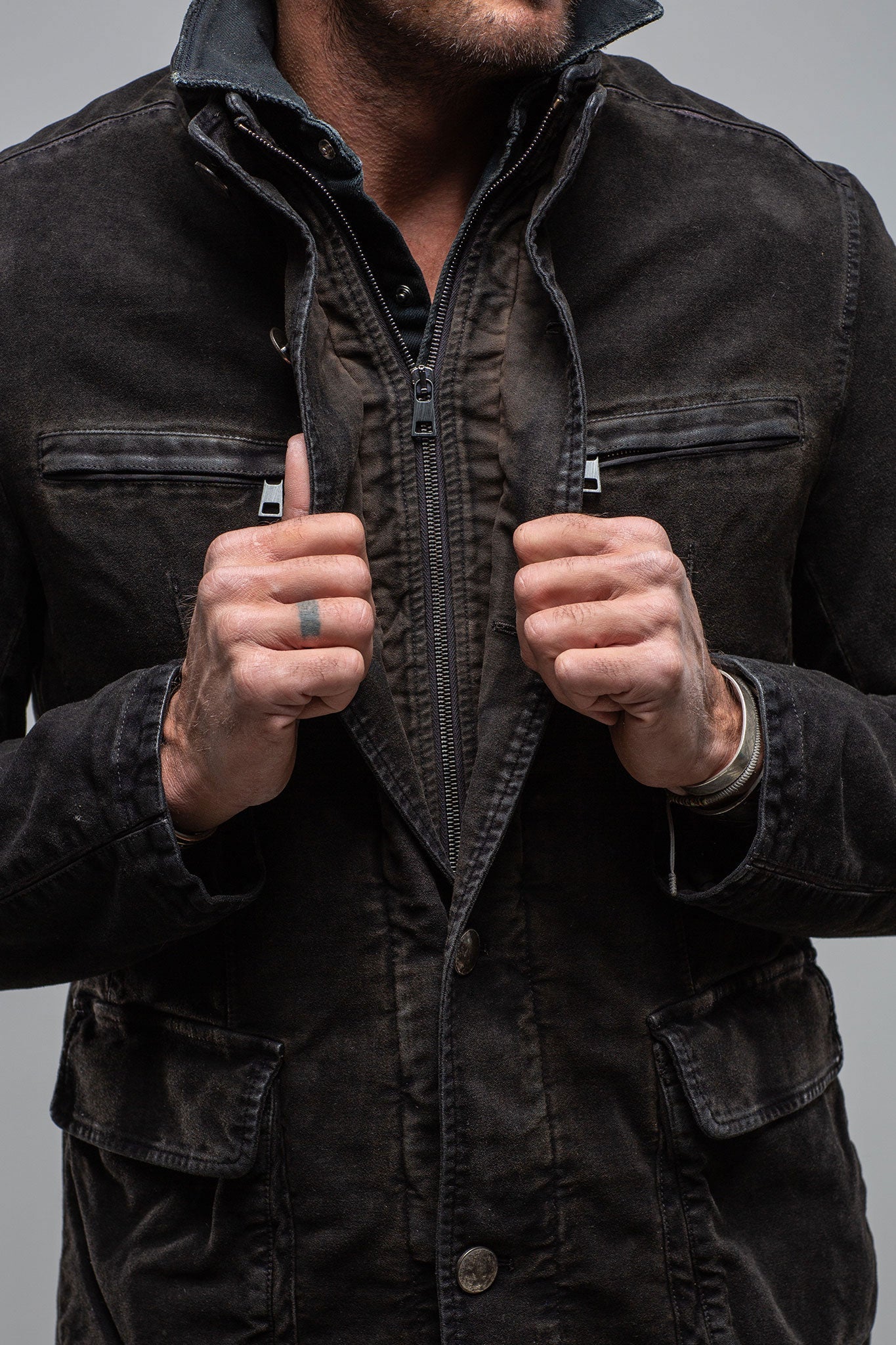 Richard Utility Moleskin Jacket