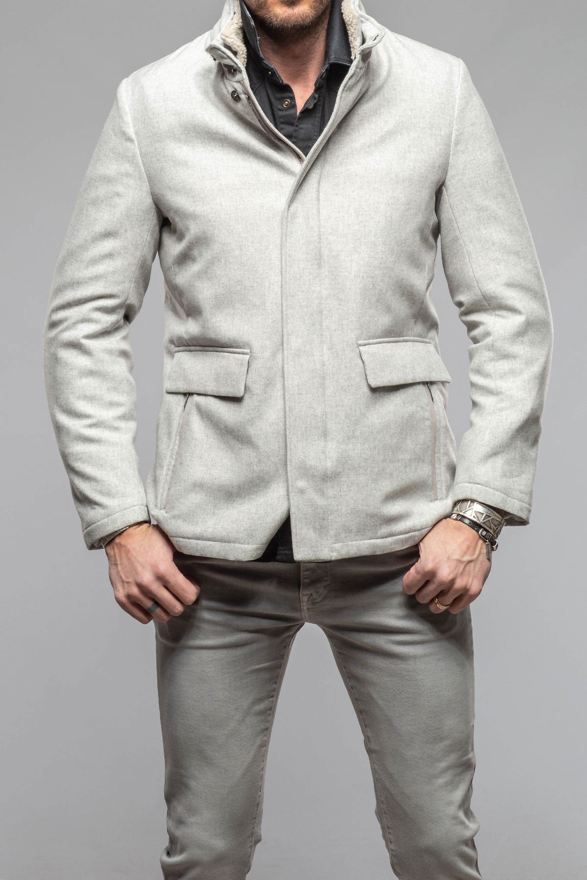 Wilton Cashmere Flannel Jacket