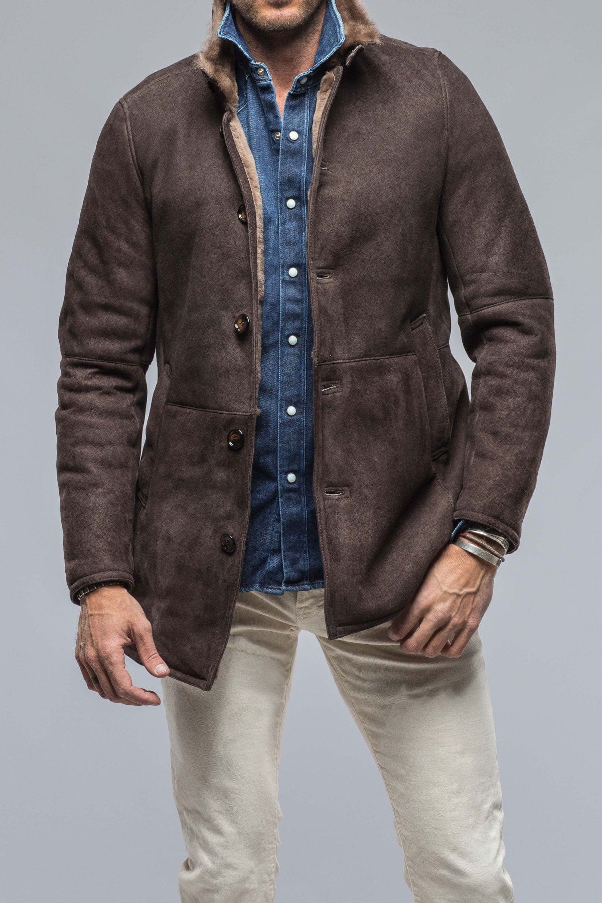 Piney Shearling In Espresso