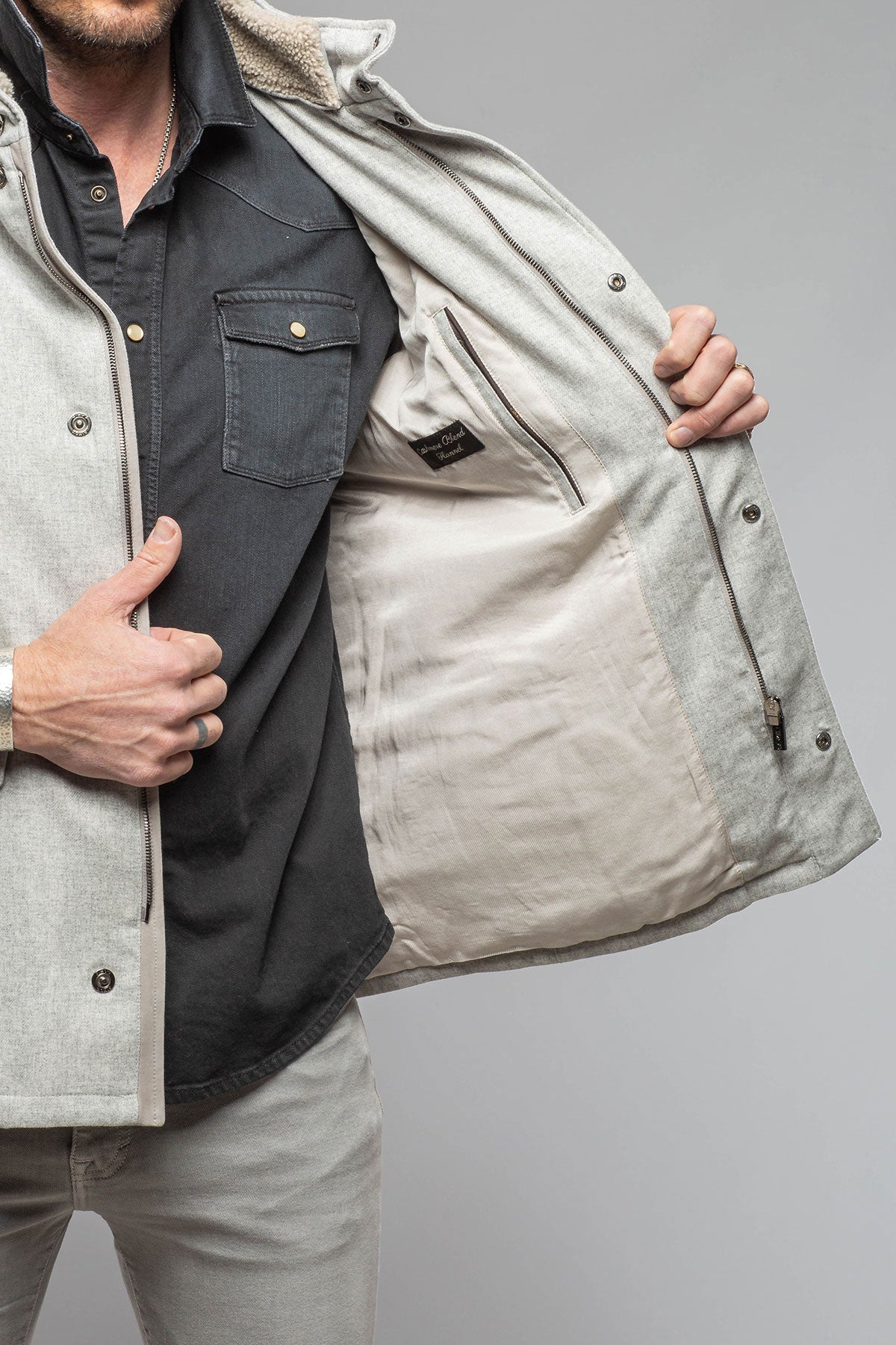 Wilton Cashmere Flannel Jacket