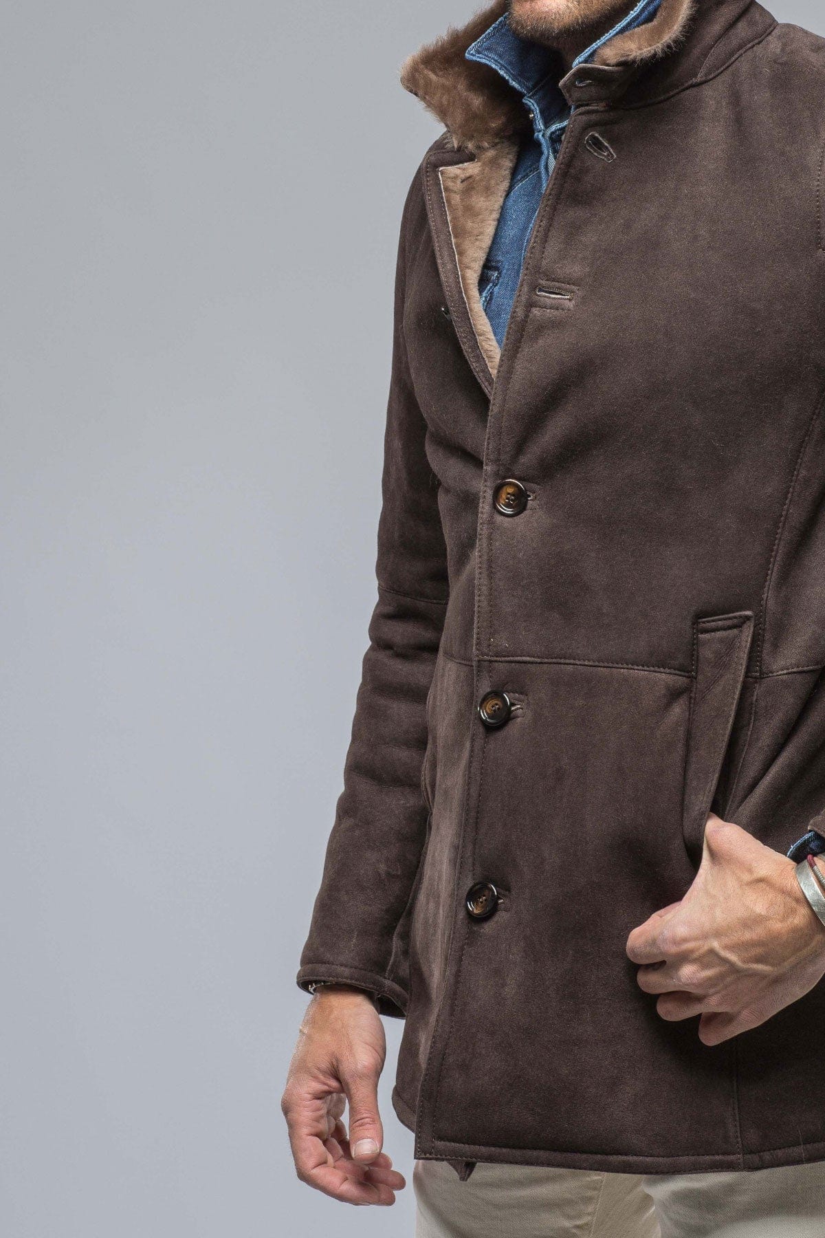 Piney Shearling In Espresso