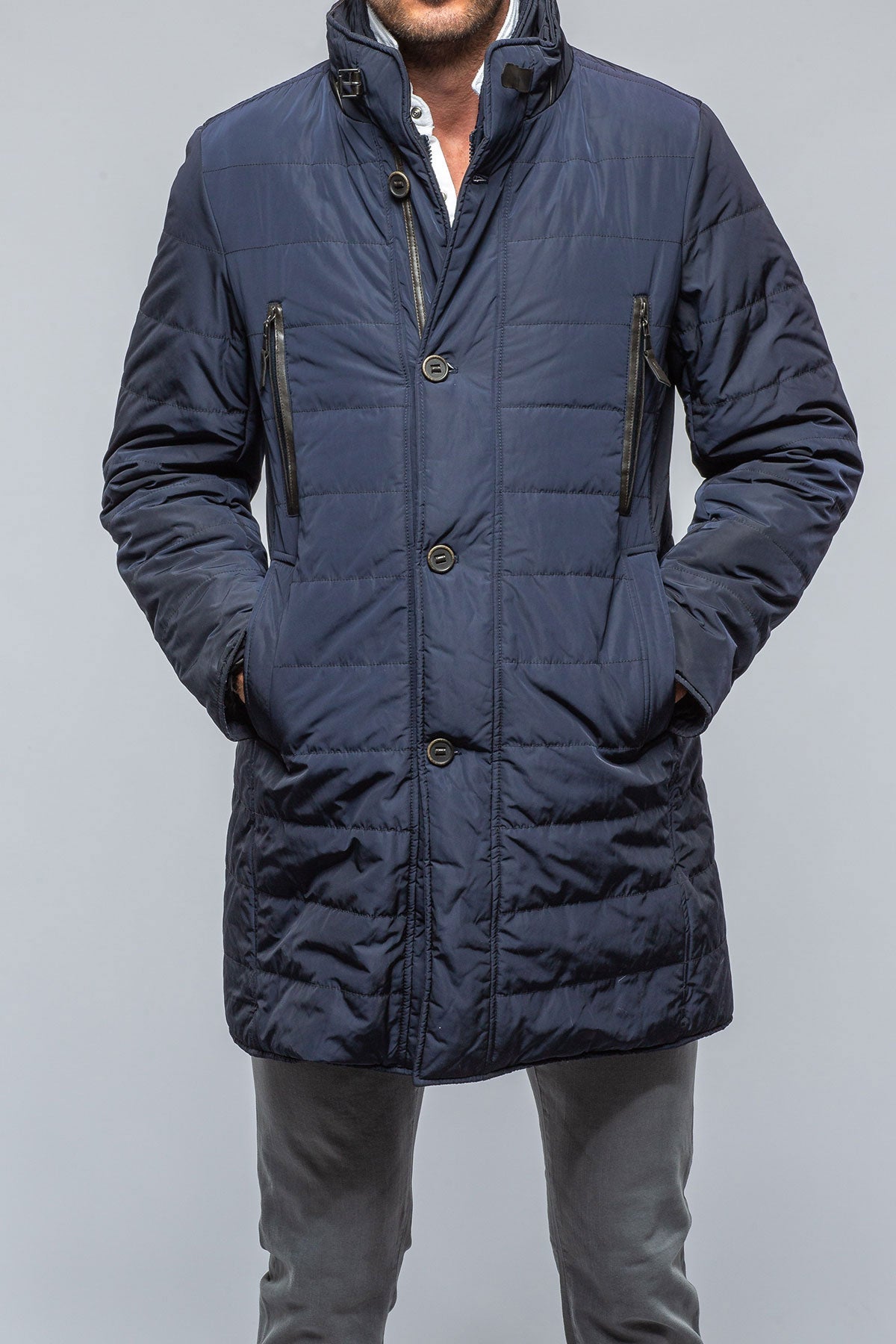 Memphis Overcoat In Navy