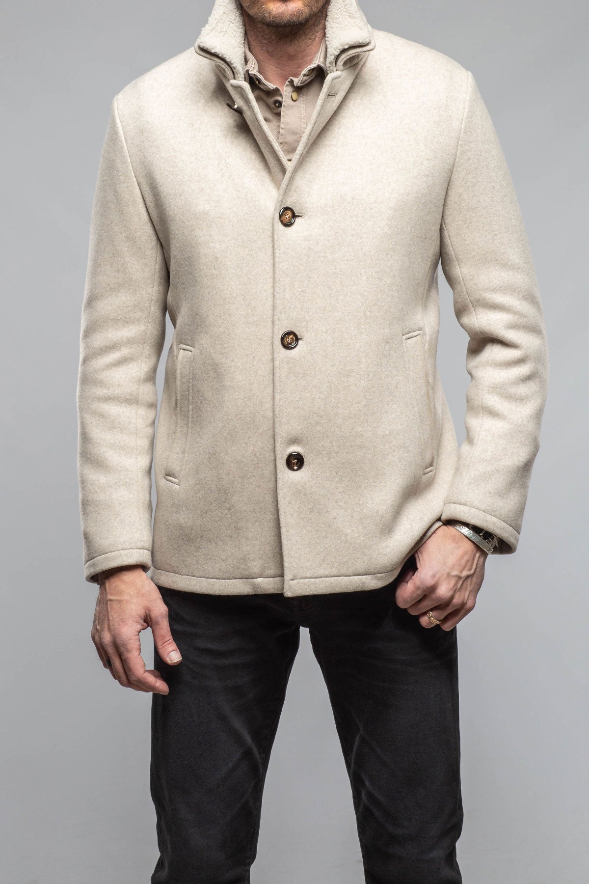 St. John's Cashmere Knit Coat