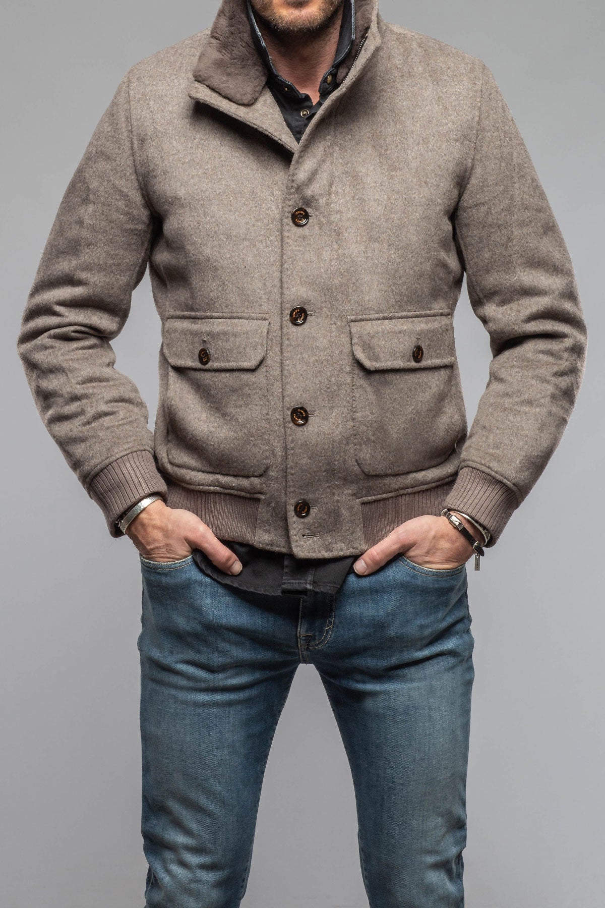 Brunswick Wool Bomber Jacket